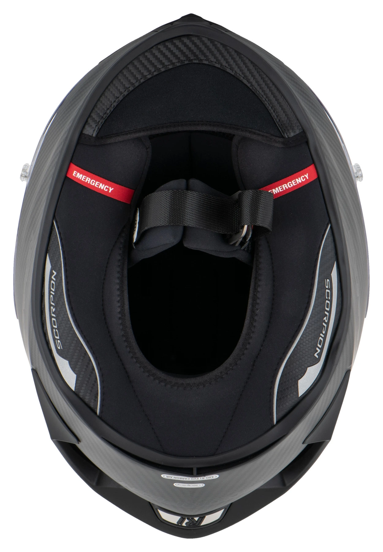 Scorpion exo 1400 air carbon intercom outlet