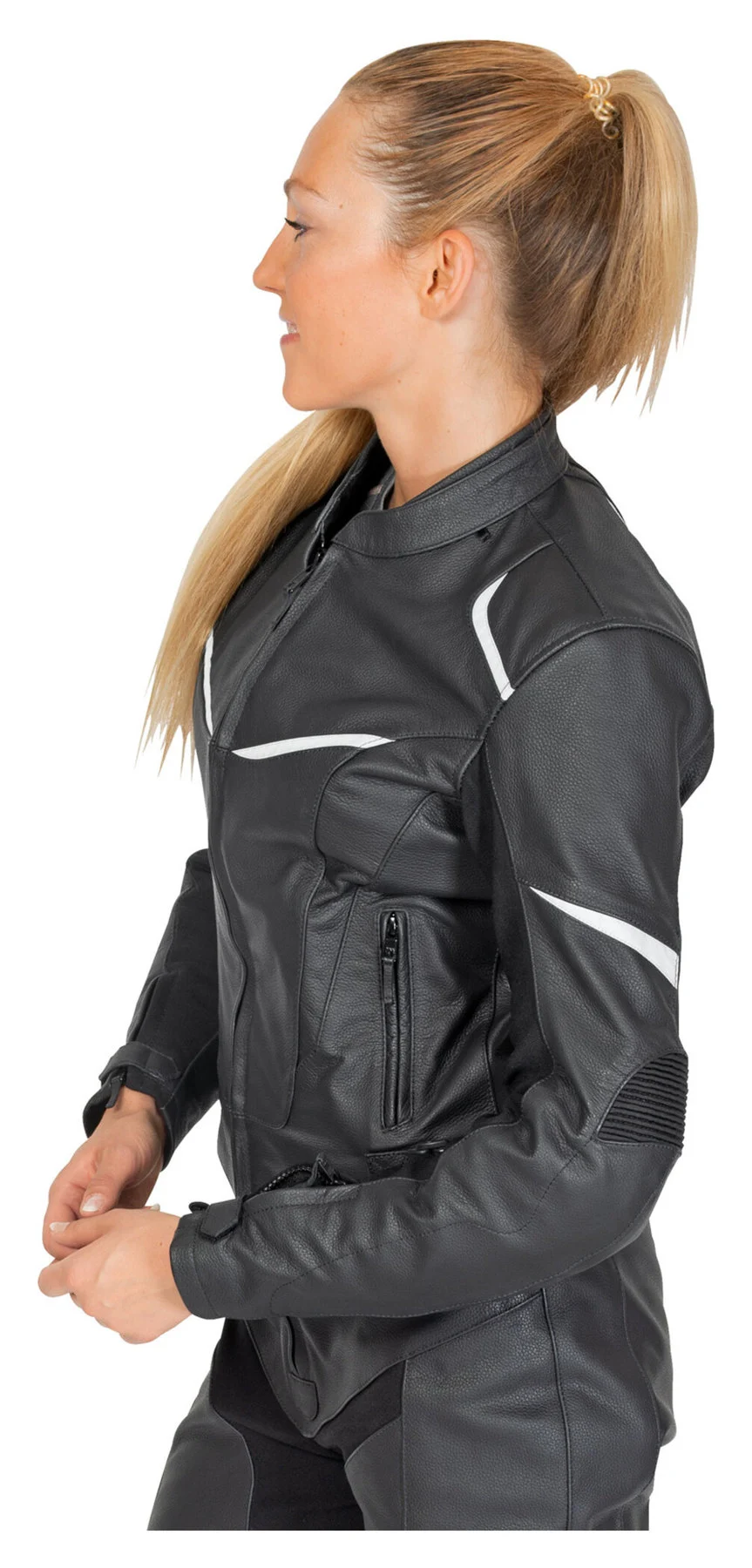 Sports girl leather jacket store