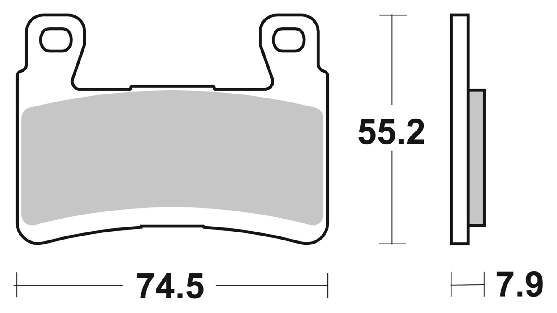 Plaquettes De Frein Metal Fritté