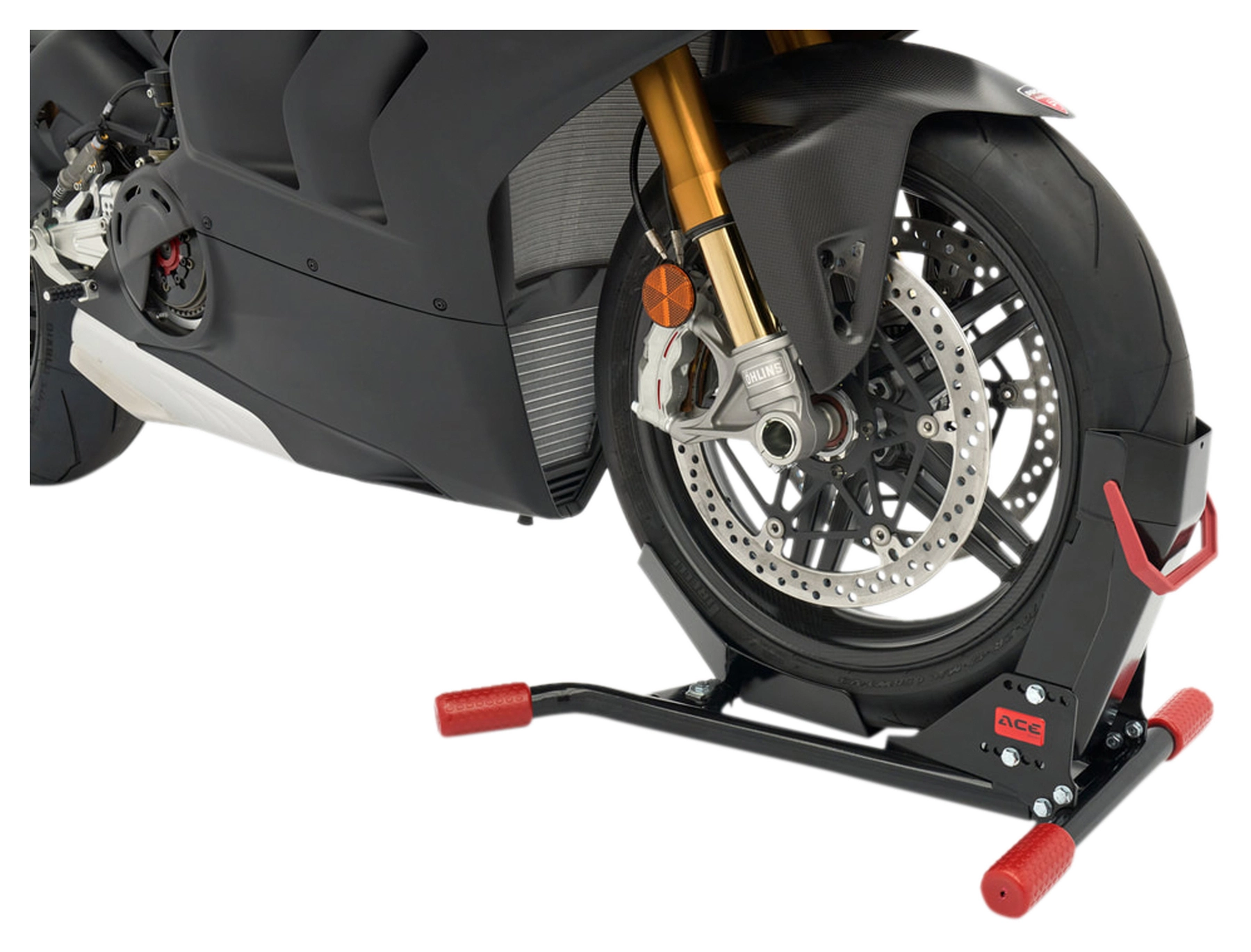 Front wheel stand