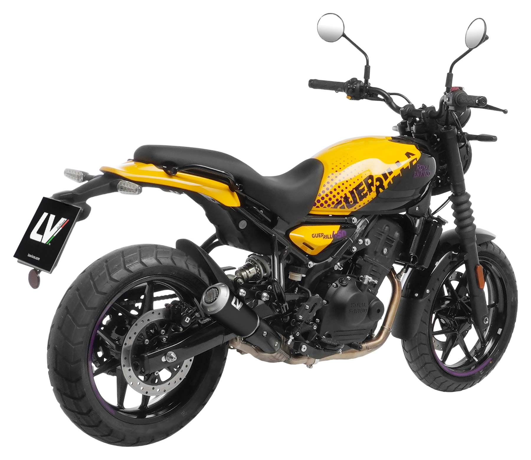 Sistema de escape LV-10 com EG-BE