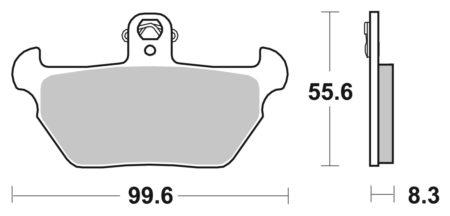 Bremsbeläge Organisch Carbon Ceramic