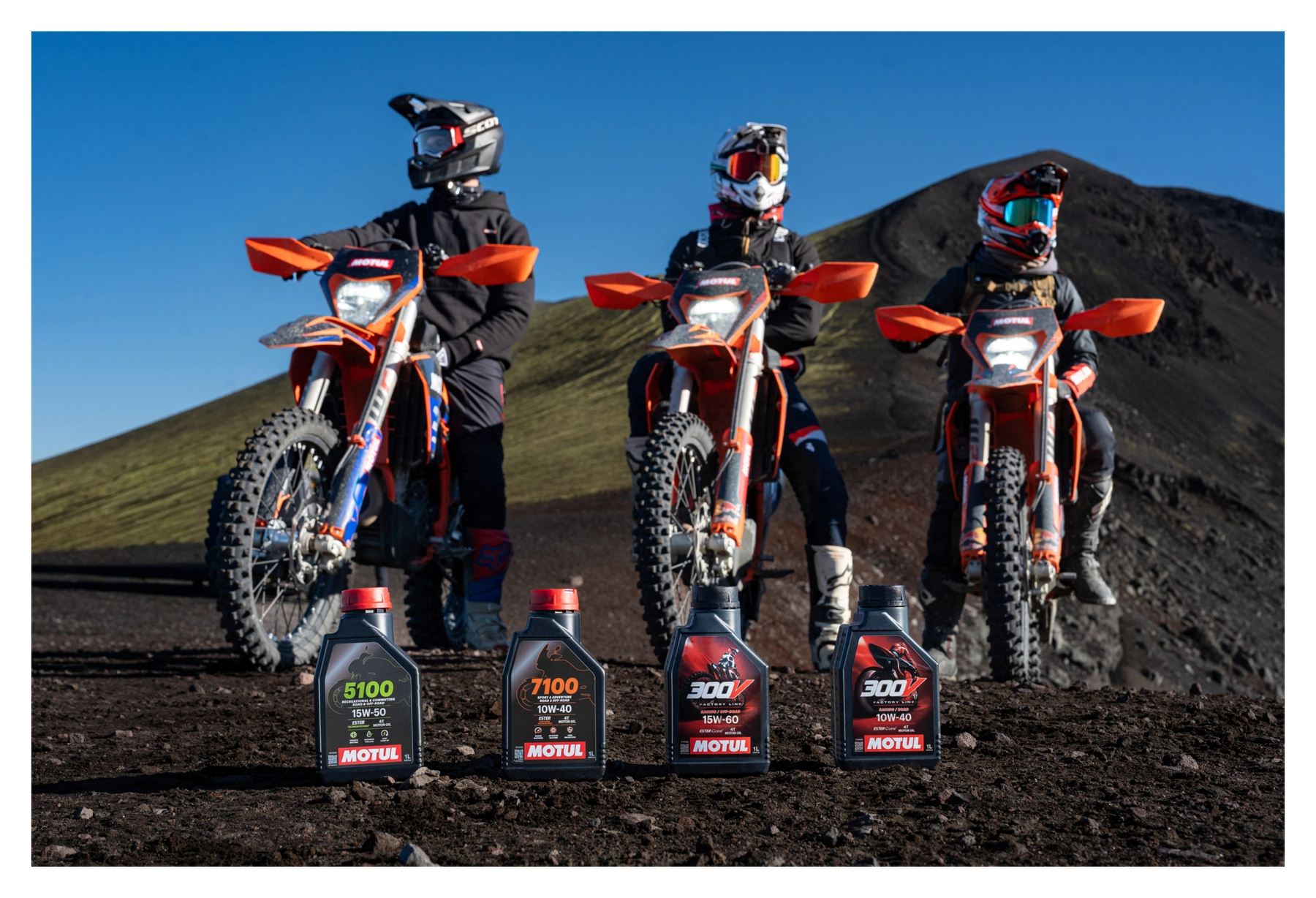 Motorenöl 300V 4T 10W-40, 1 Liter