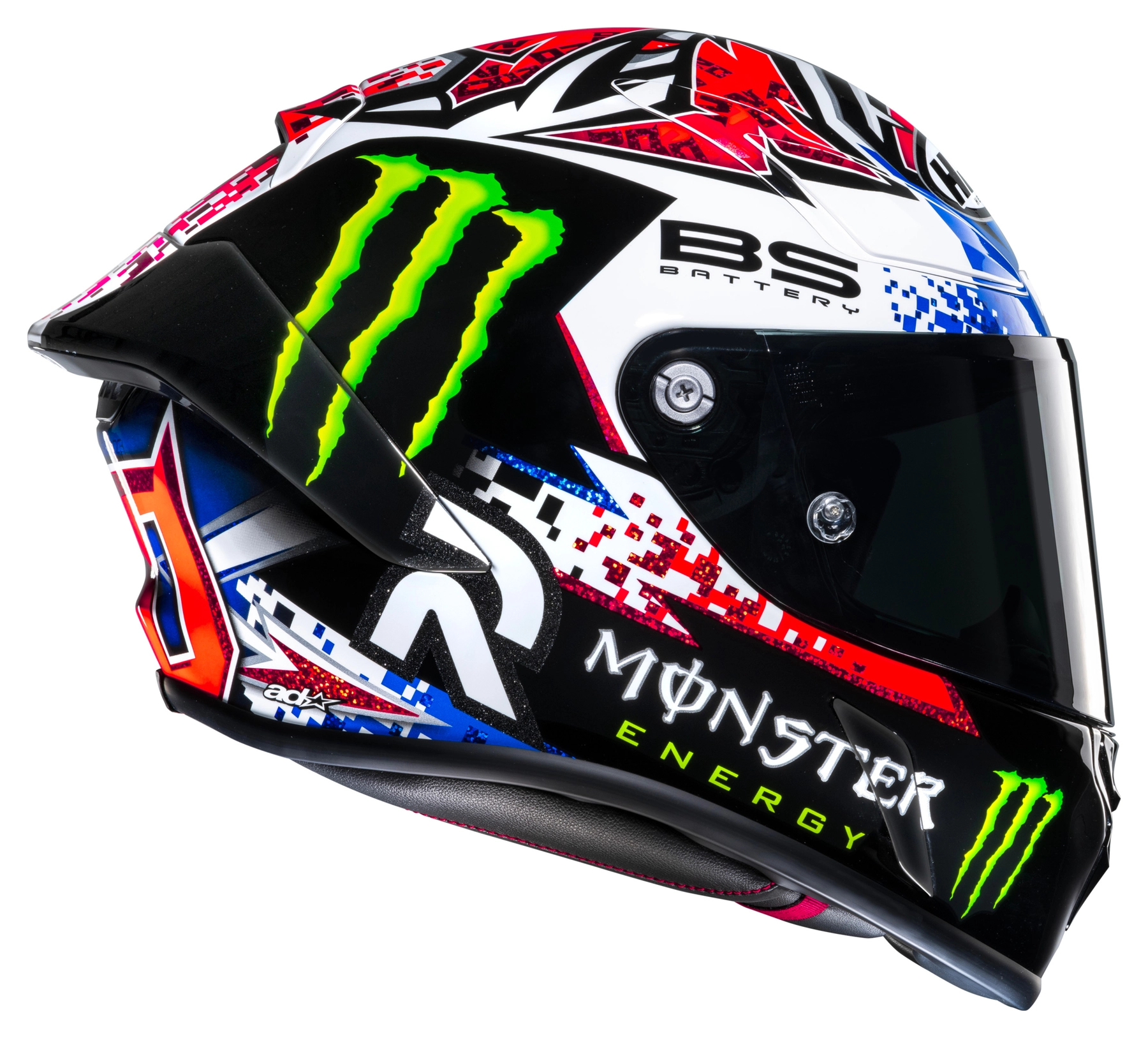 Casco moto monster discount