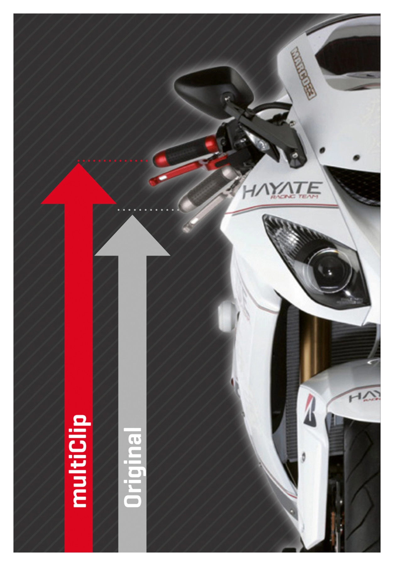 Multiclip Tour Clip-On Handlebars