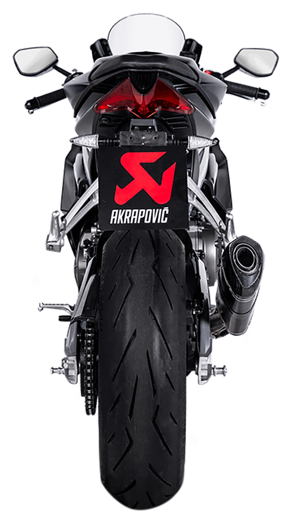 Racing-Line exhaust system with EG-BE