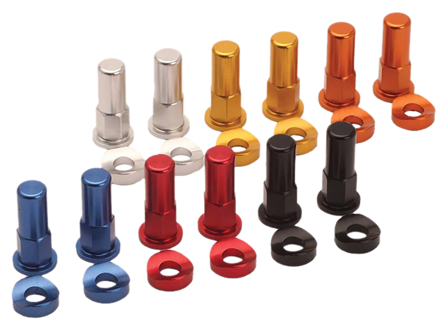 Pro tyre holder nut set