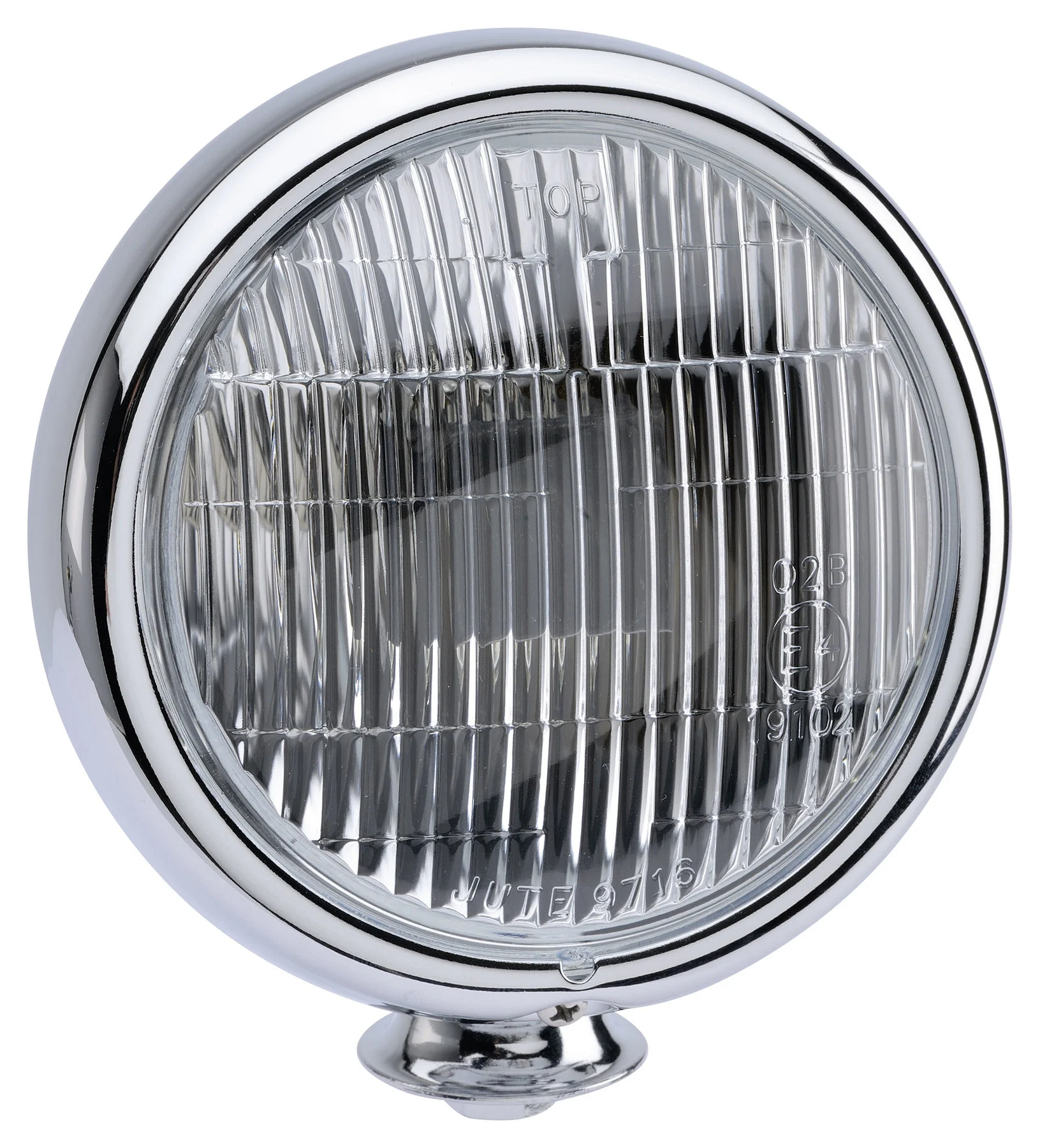 Extra strålkastare 4 1/2" förkromad