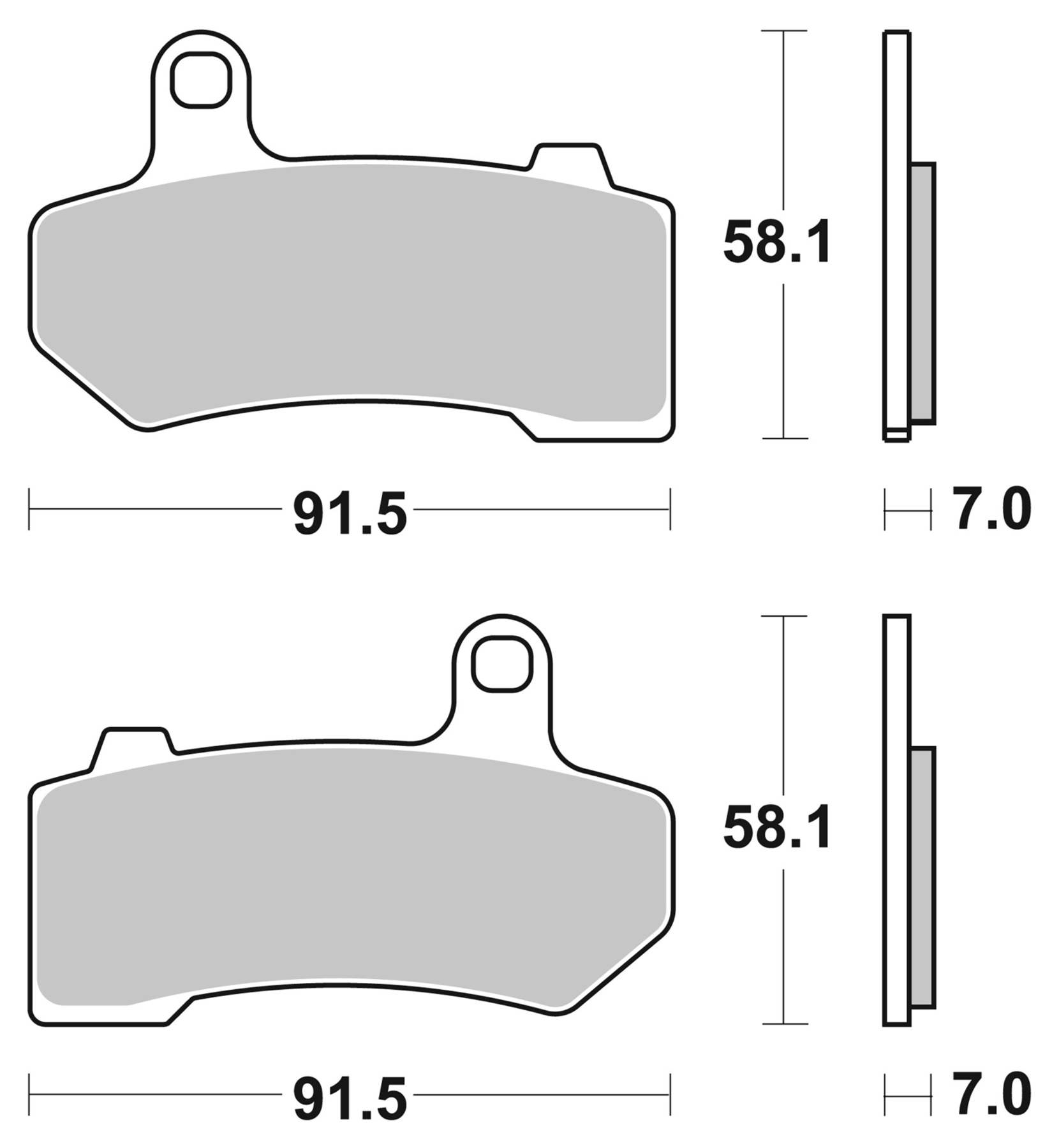 Bremsbeläge Sintermetall