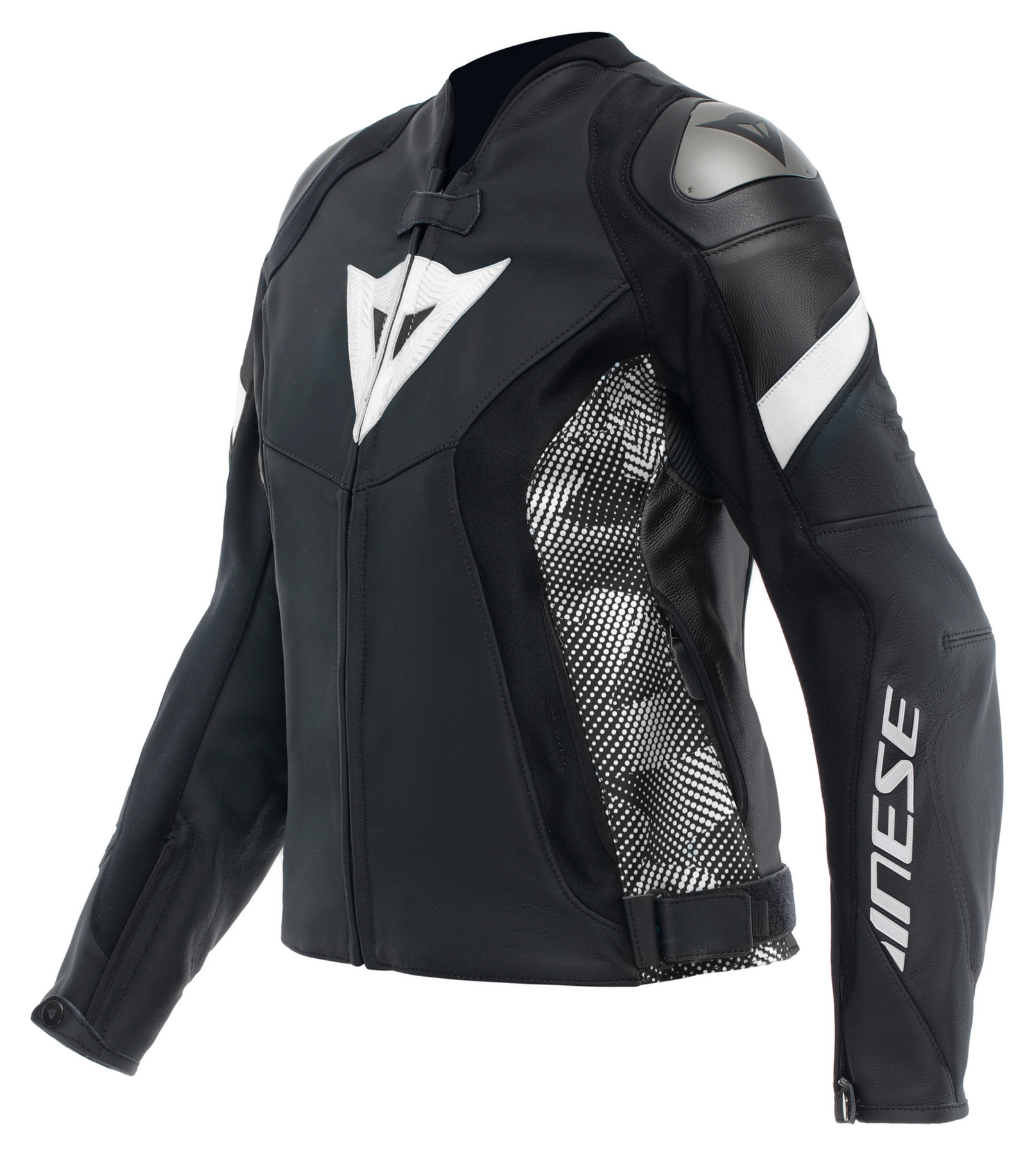 Dainese assen women's leather jacket top