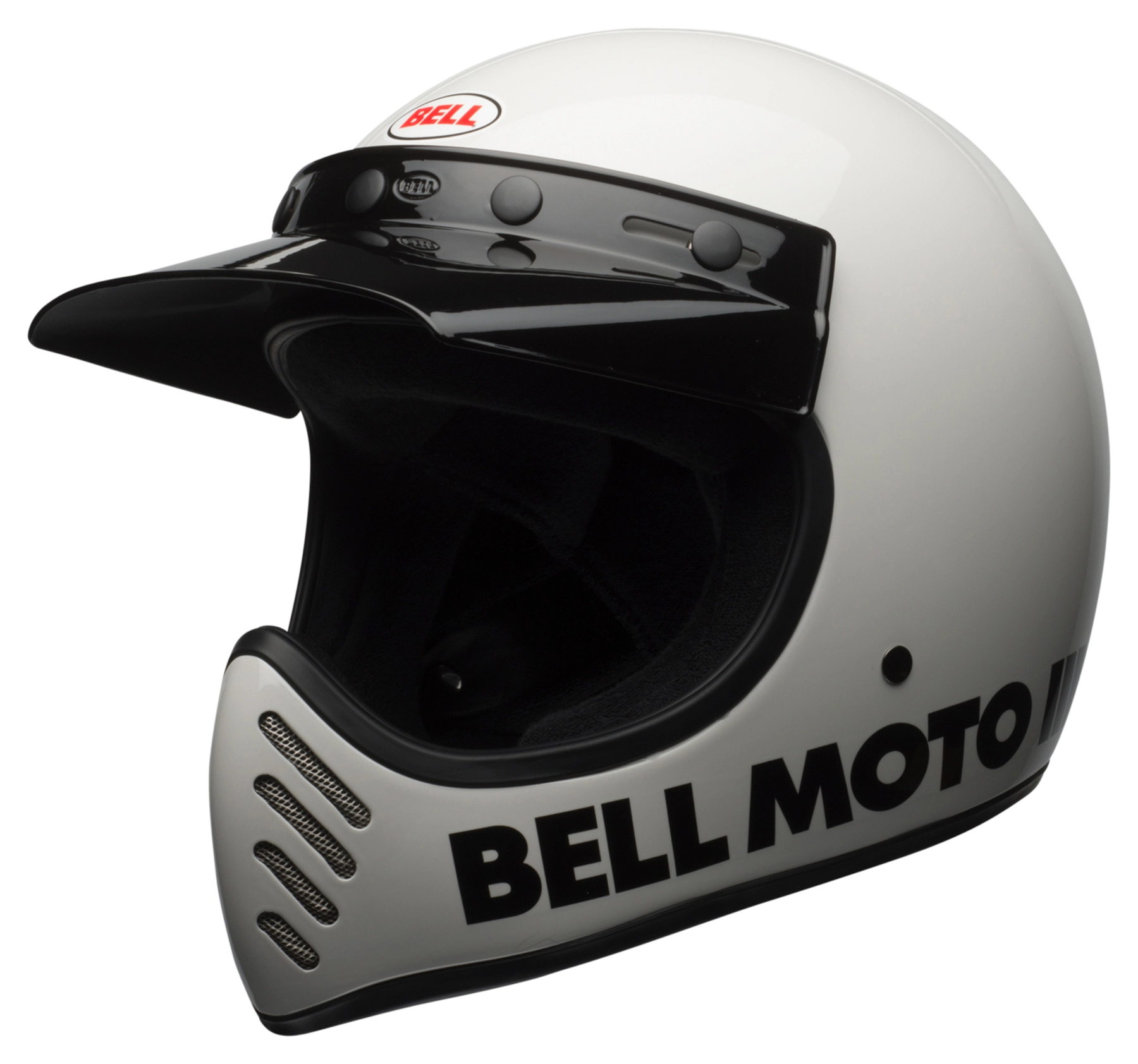 Moto-3 Classic White