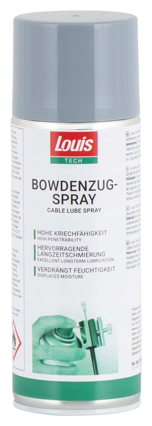 Spray pour câbles Bowden 0,4 L