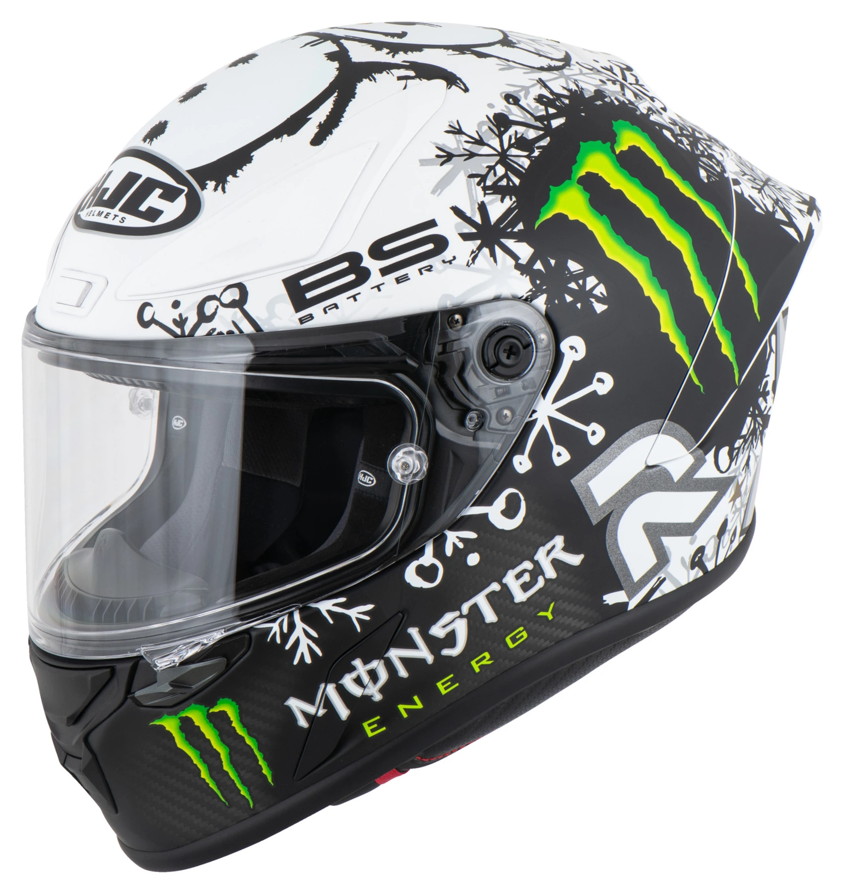 HJC RPHA 1 V2 Carbon Snow.Diab. MC10SF low-cost | Louis 🏍️