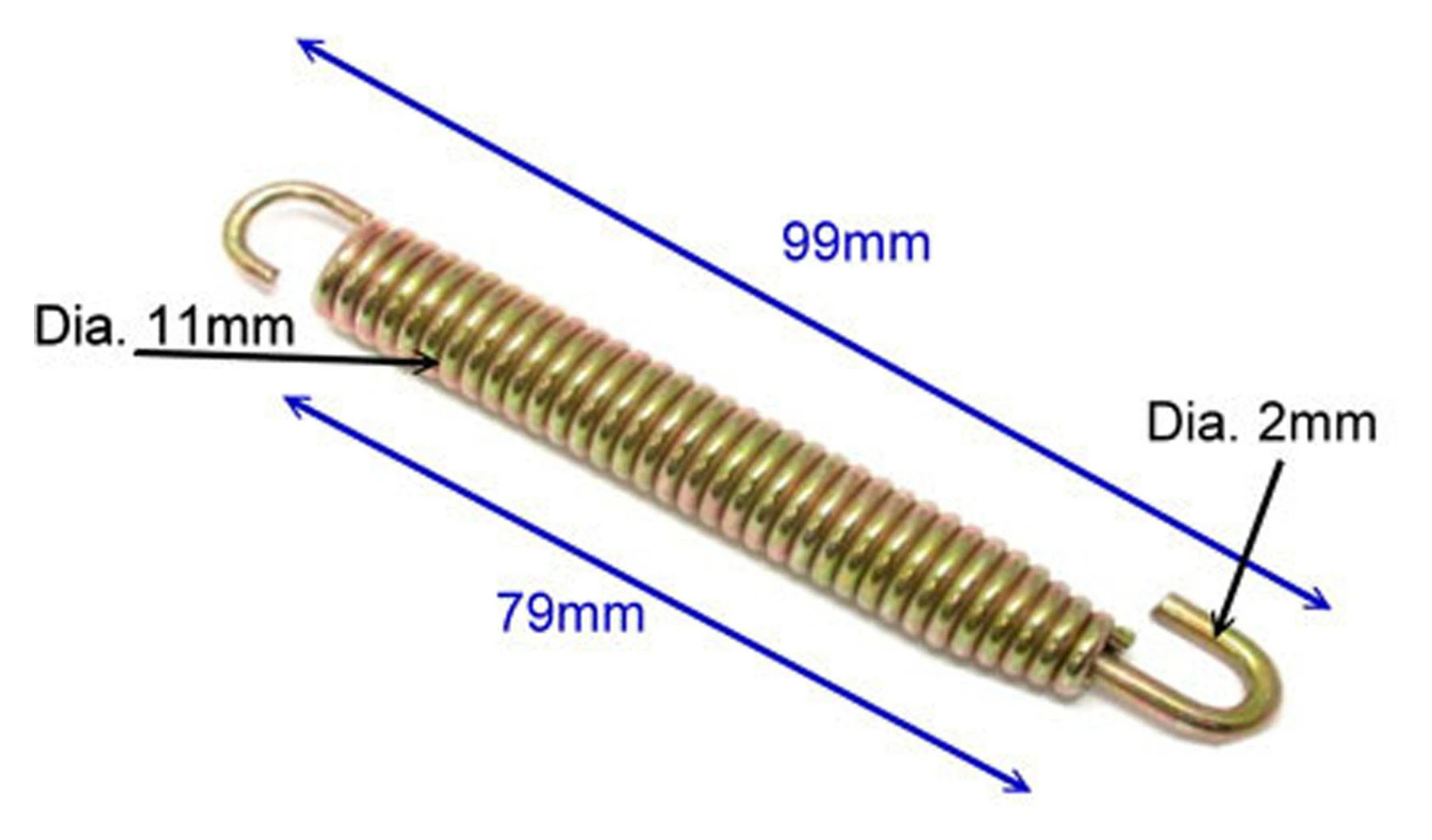 Universal Auspuff-Federn