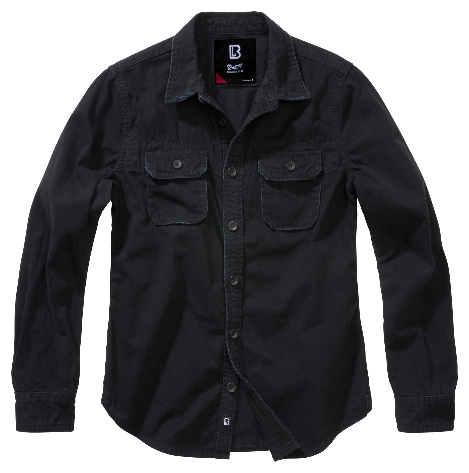Brandit BRANDIT VINTAGE T.S CAMISA MUJER NEGRO