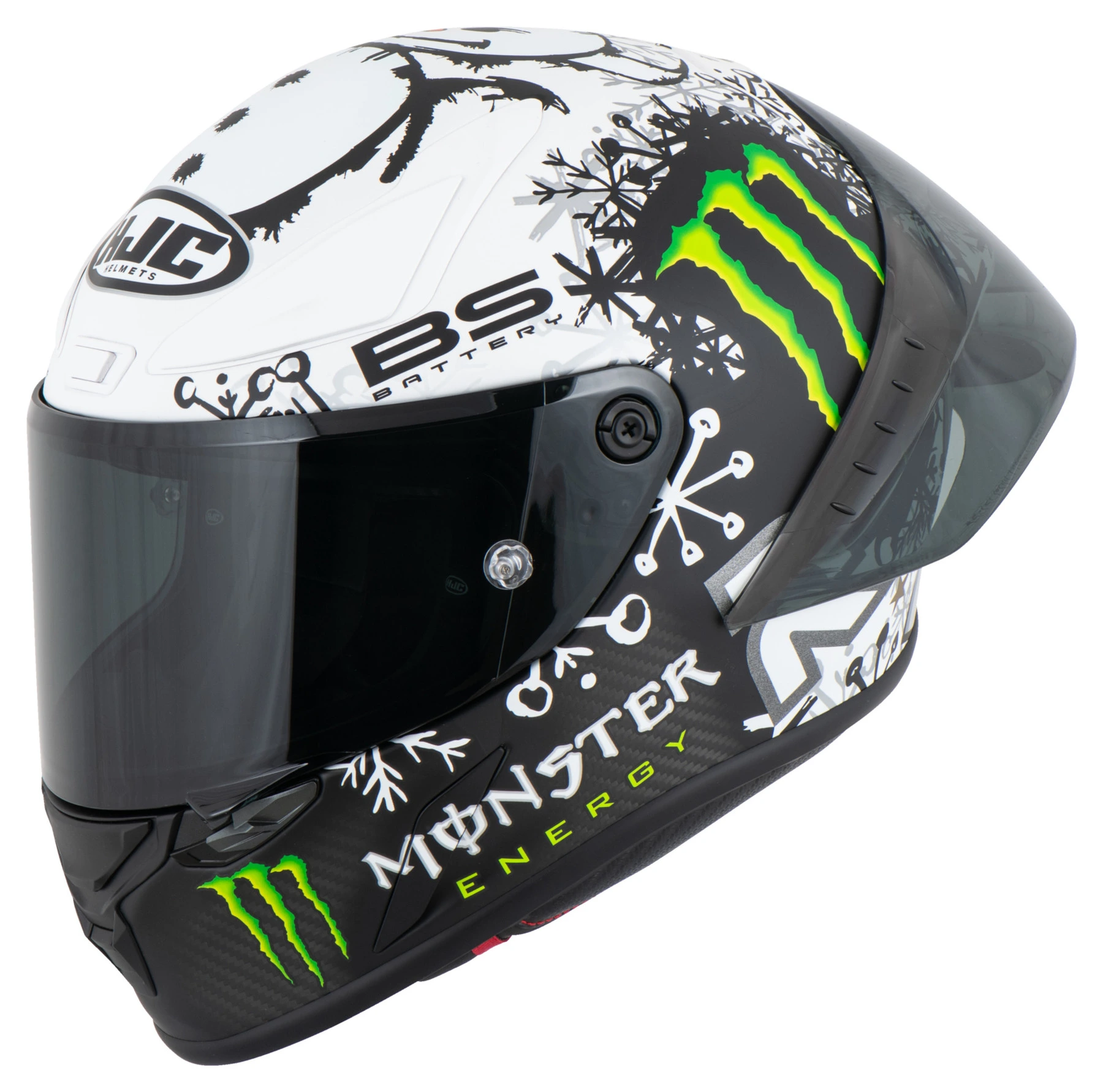 HJC RPHA 1 V2 Carbon Snow.Diab. MC10SF low-cost | Louis 🏍️