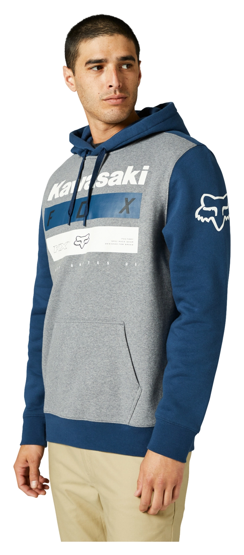 Kawi Stripes Fox Pullover Fleece Kawi Stripes Fox Pullover Fleece