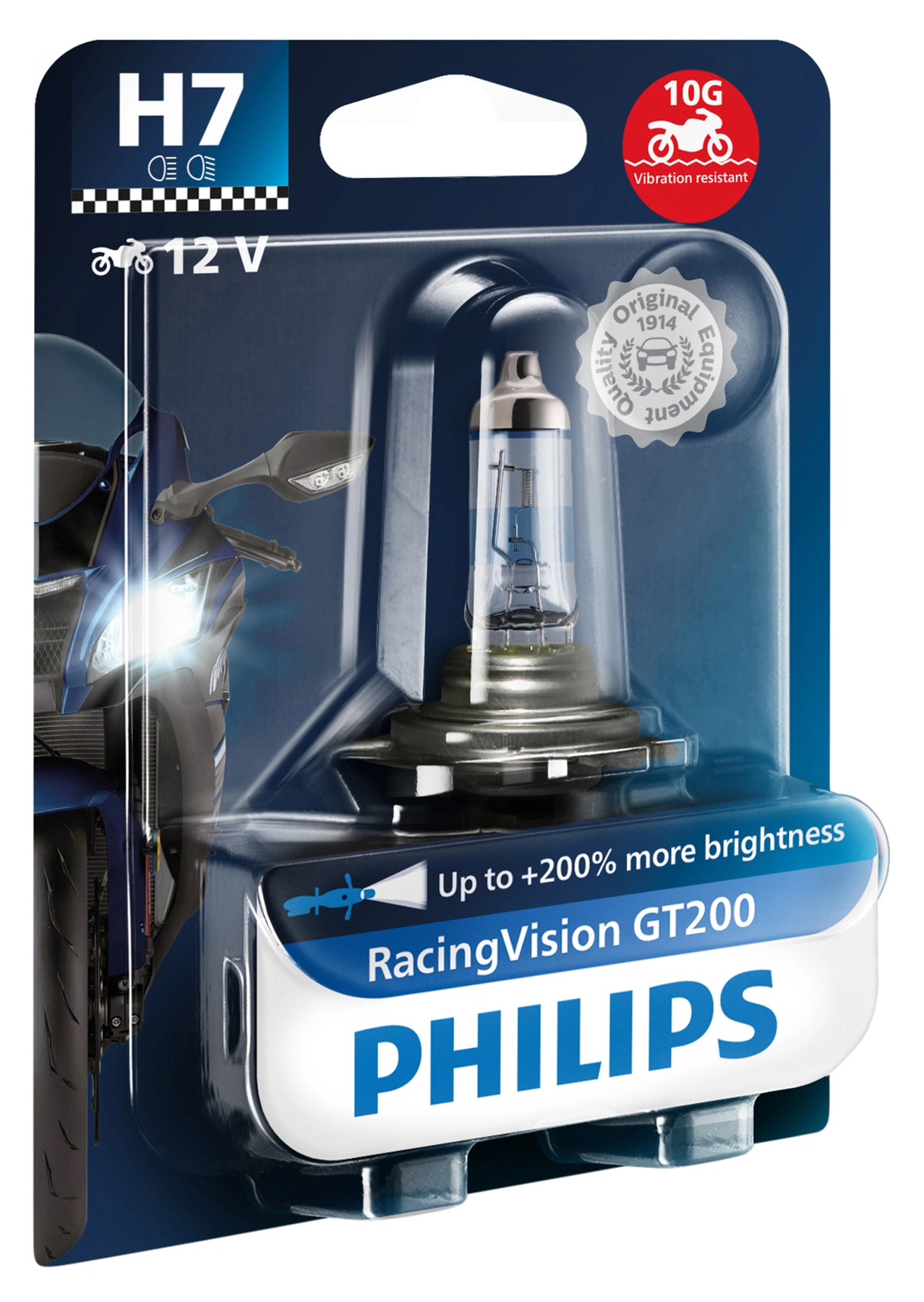 RacingVision GT200 H7 moto, 55W