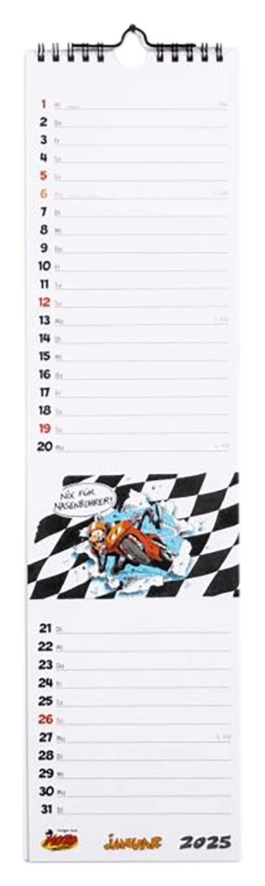 CALENDARIO MOTOMANIA 2025