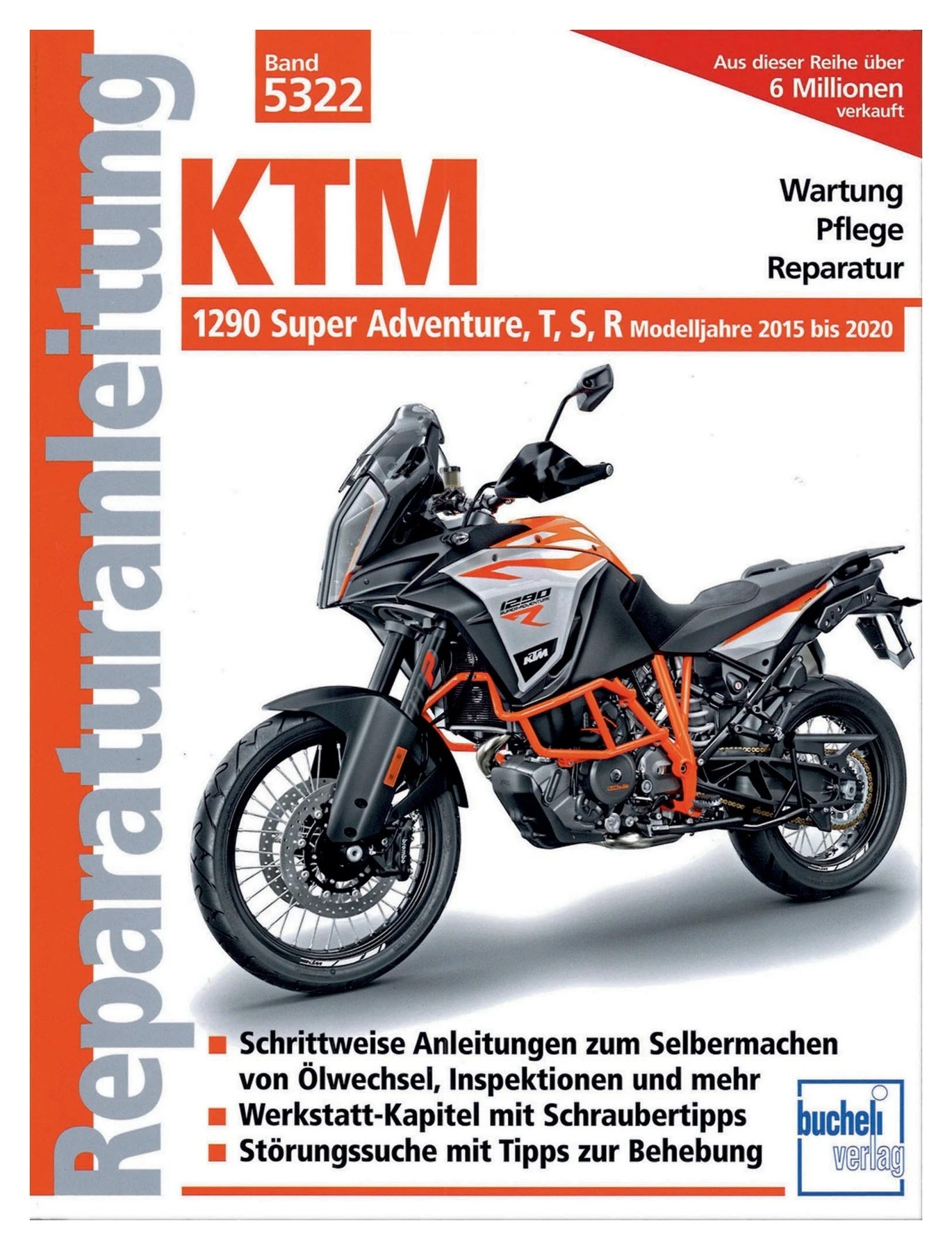 thumbnail image 2 of Reparaturanleitung Bucheli Band 5324 – KTM 1290 Super Duke R, GT, RR (Handbuch Auf Deutsch) 2 of 5