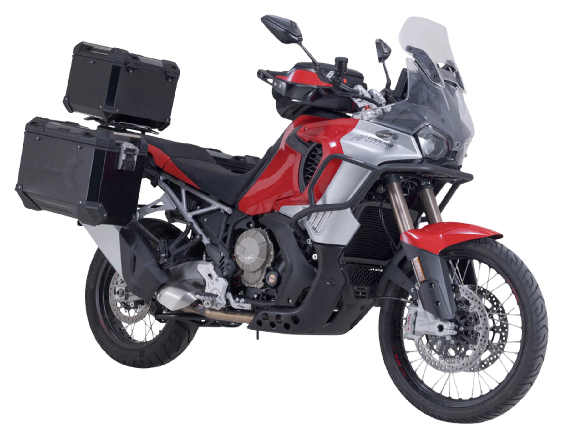 TRAX ADV complete kofferset zwart