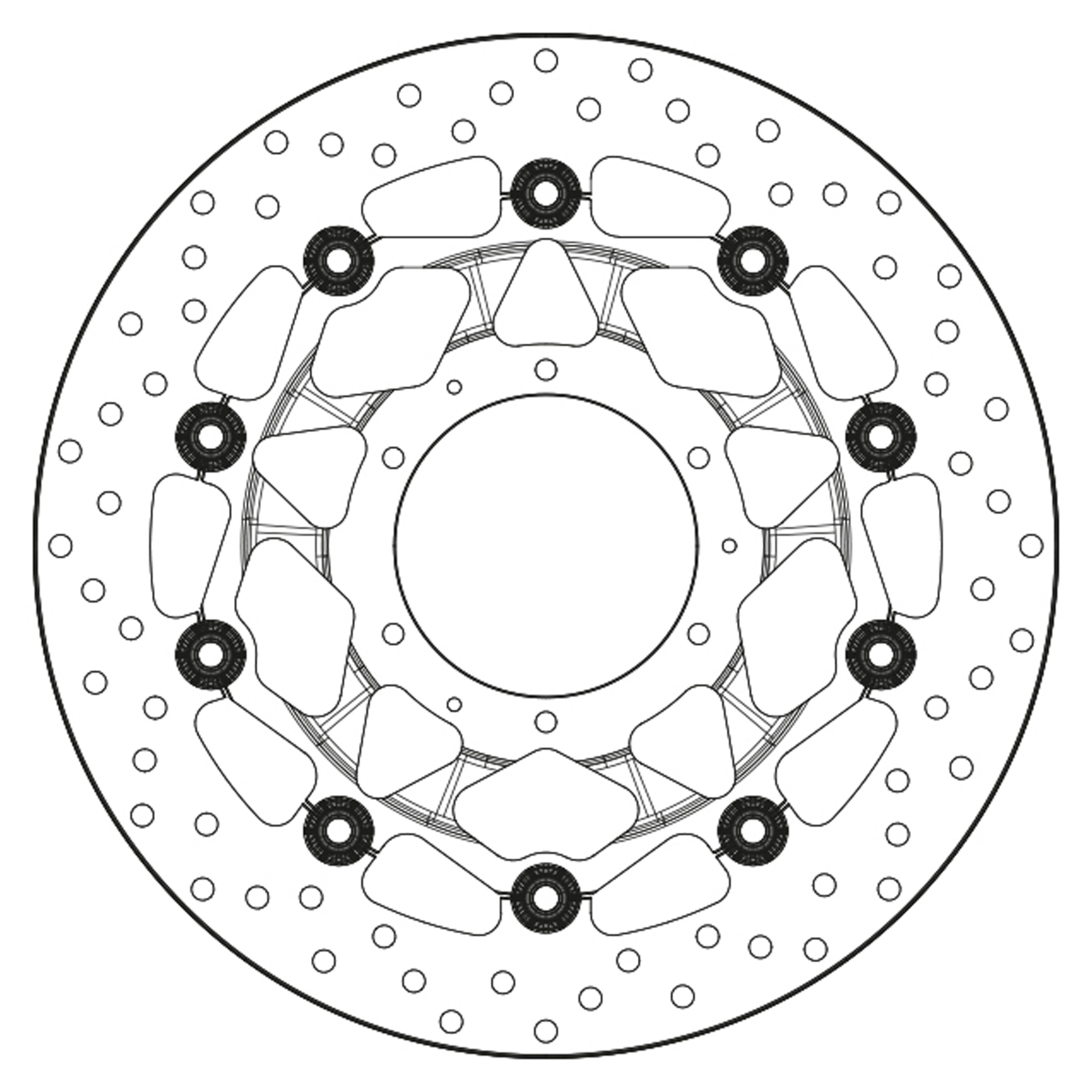 Disques De Frein Flottants