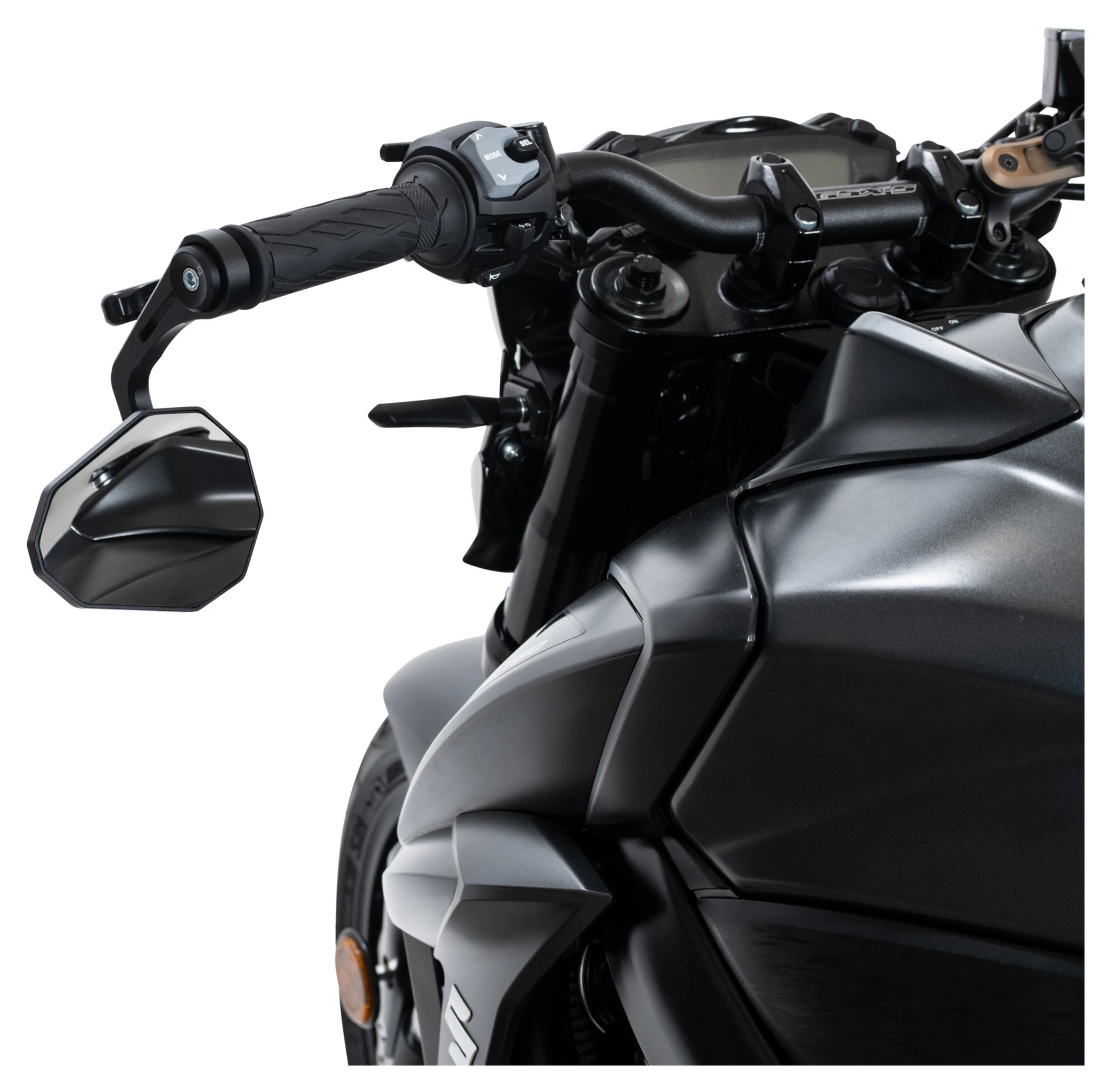 Bar end mirror Cisano Carbon