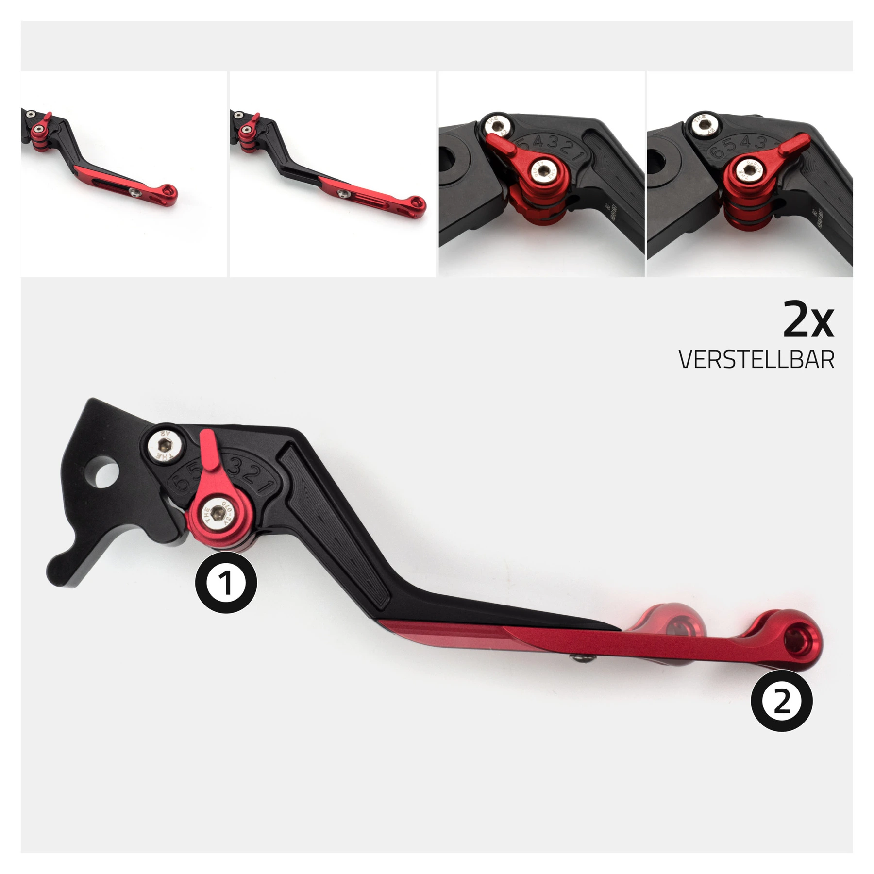 Brems- / Kupplungshebelsets - ergo