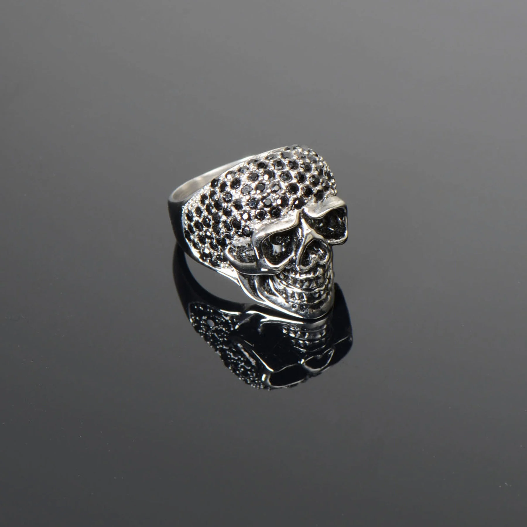 Kvinna Skull" ring