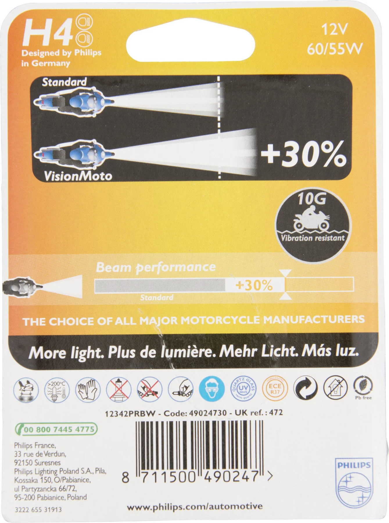 Vision Moto H4 +30%