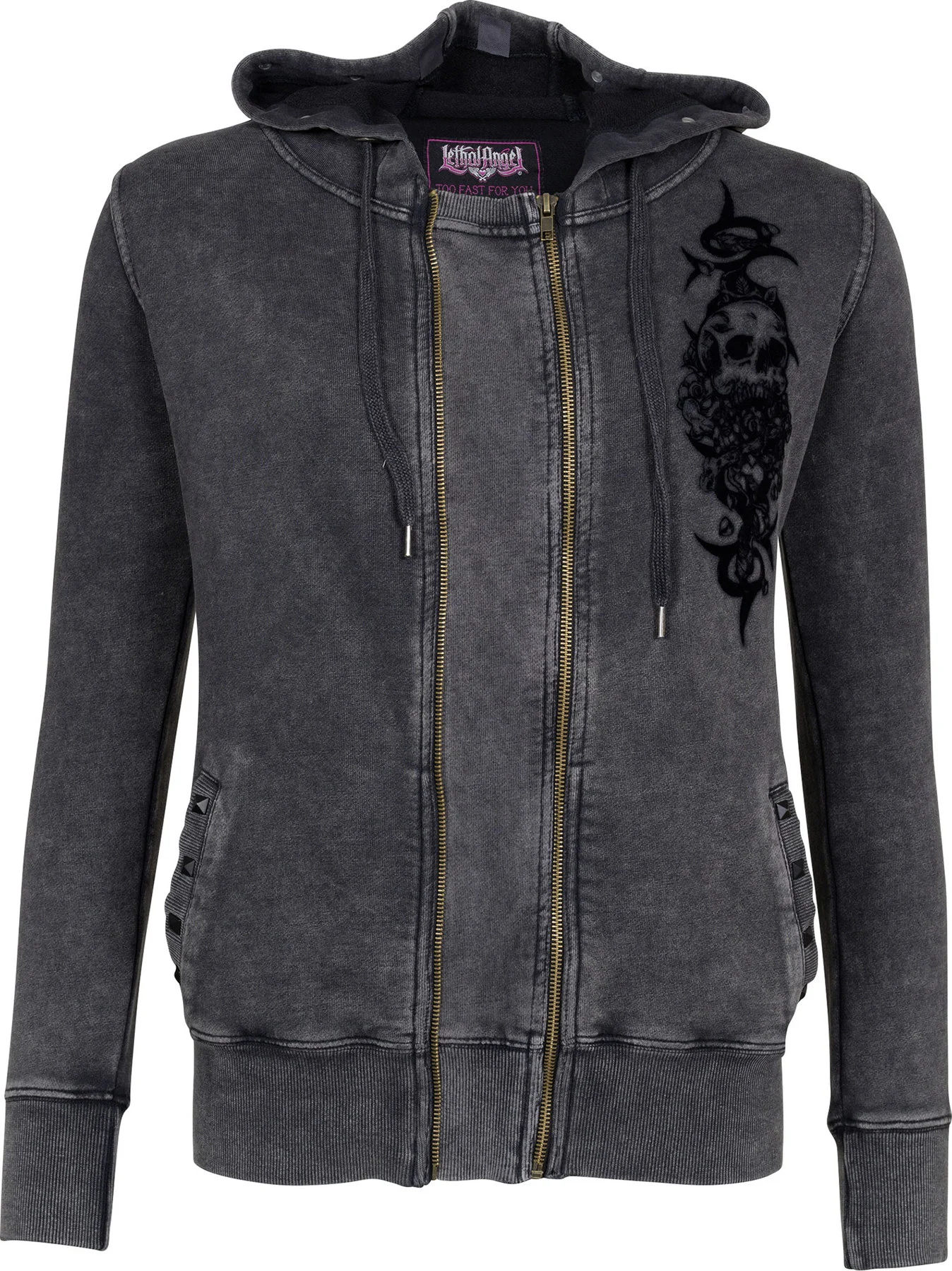 Crossbones Capuche Femme
