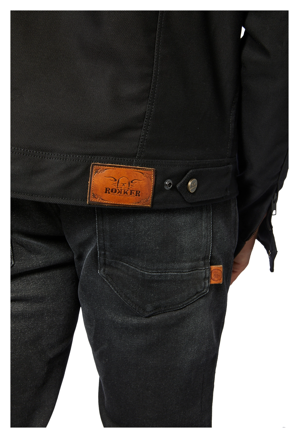 Black Jacket Motorcykel Modell 2023