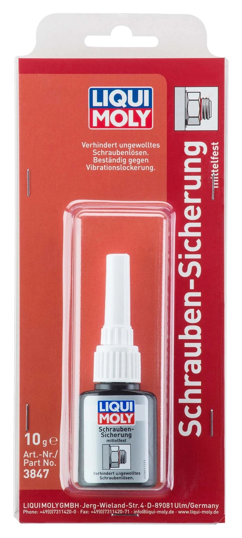 Threadlocker medium-strength