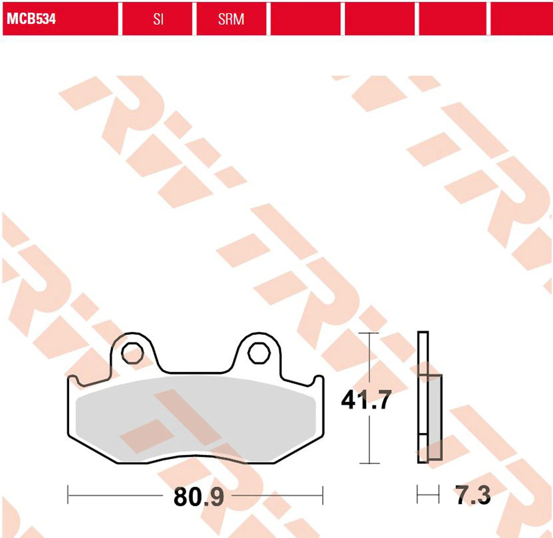 Brakepads Organic