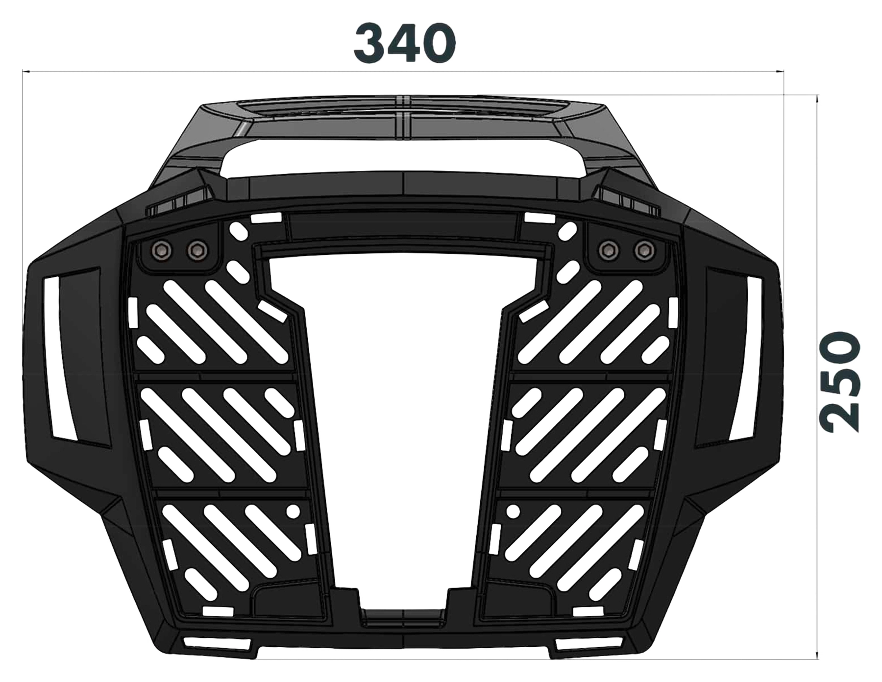 Porte-Bagages Rack Alu