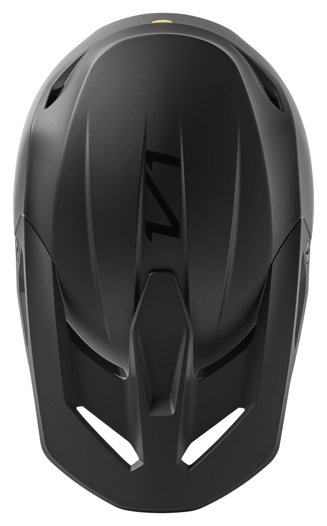 Matte black fox helmet online