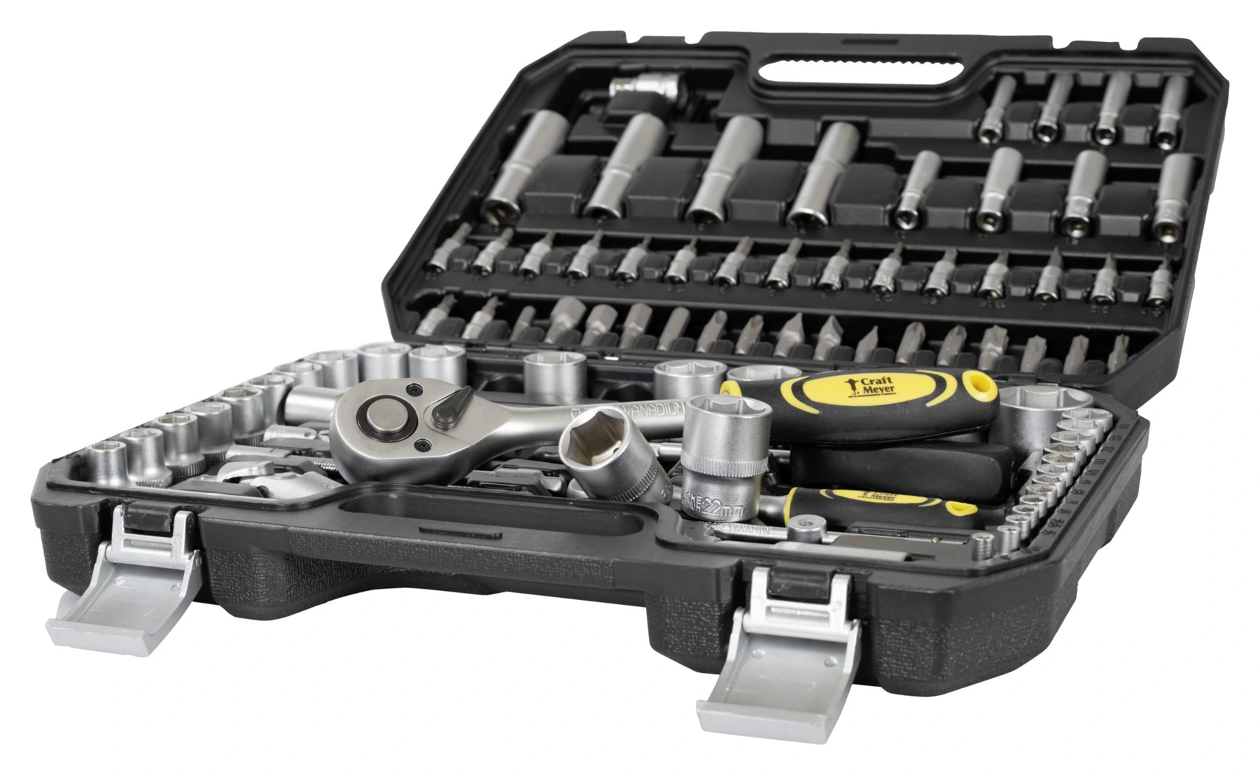 Socket Wrench Set 94-piece, metric