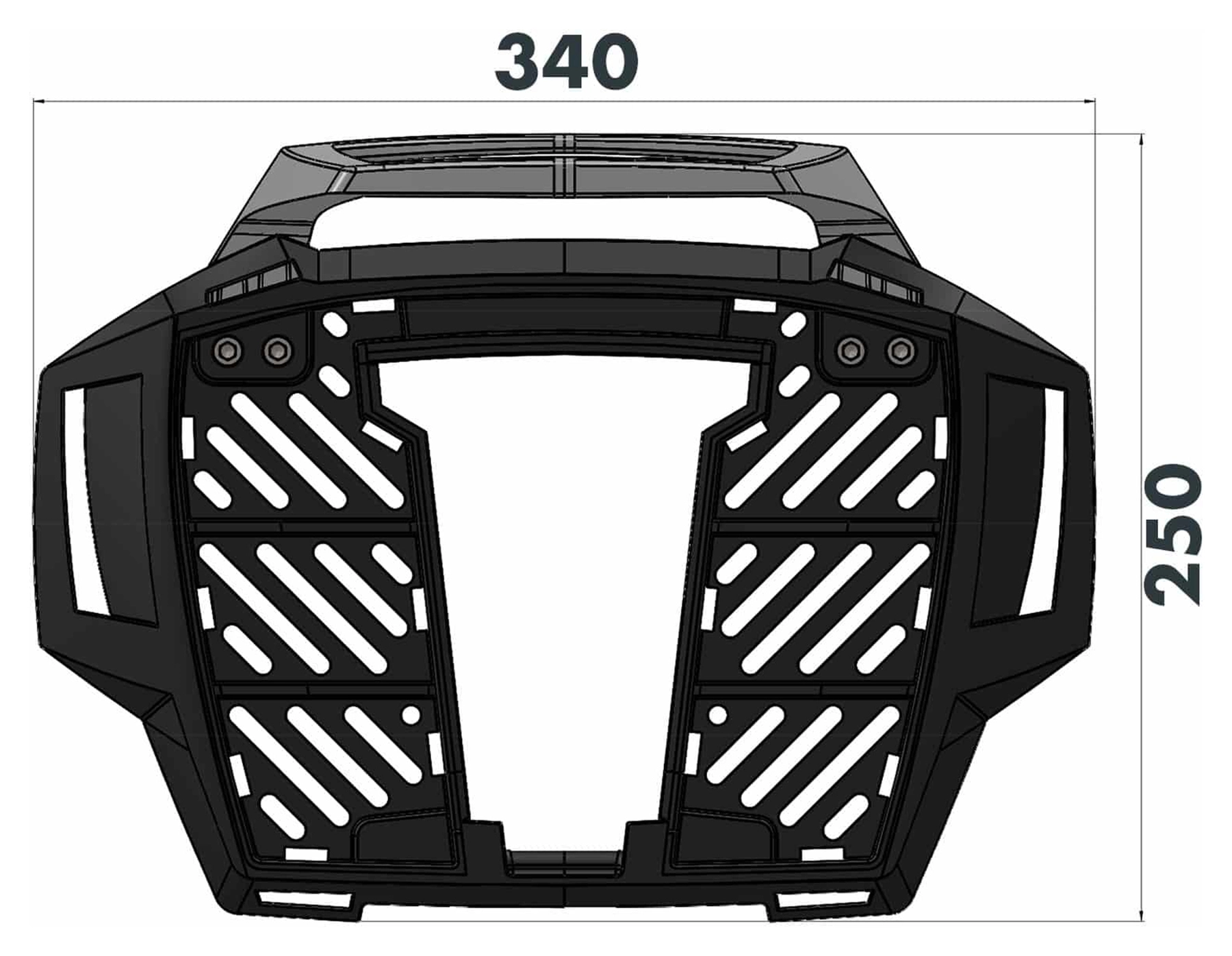 Hepco+Becker portapacchi GP Alu Rack