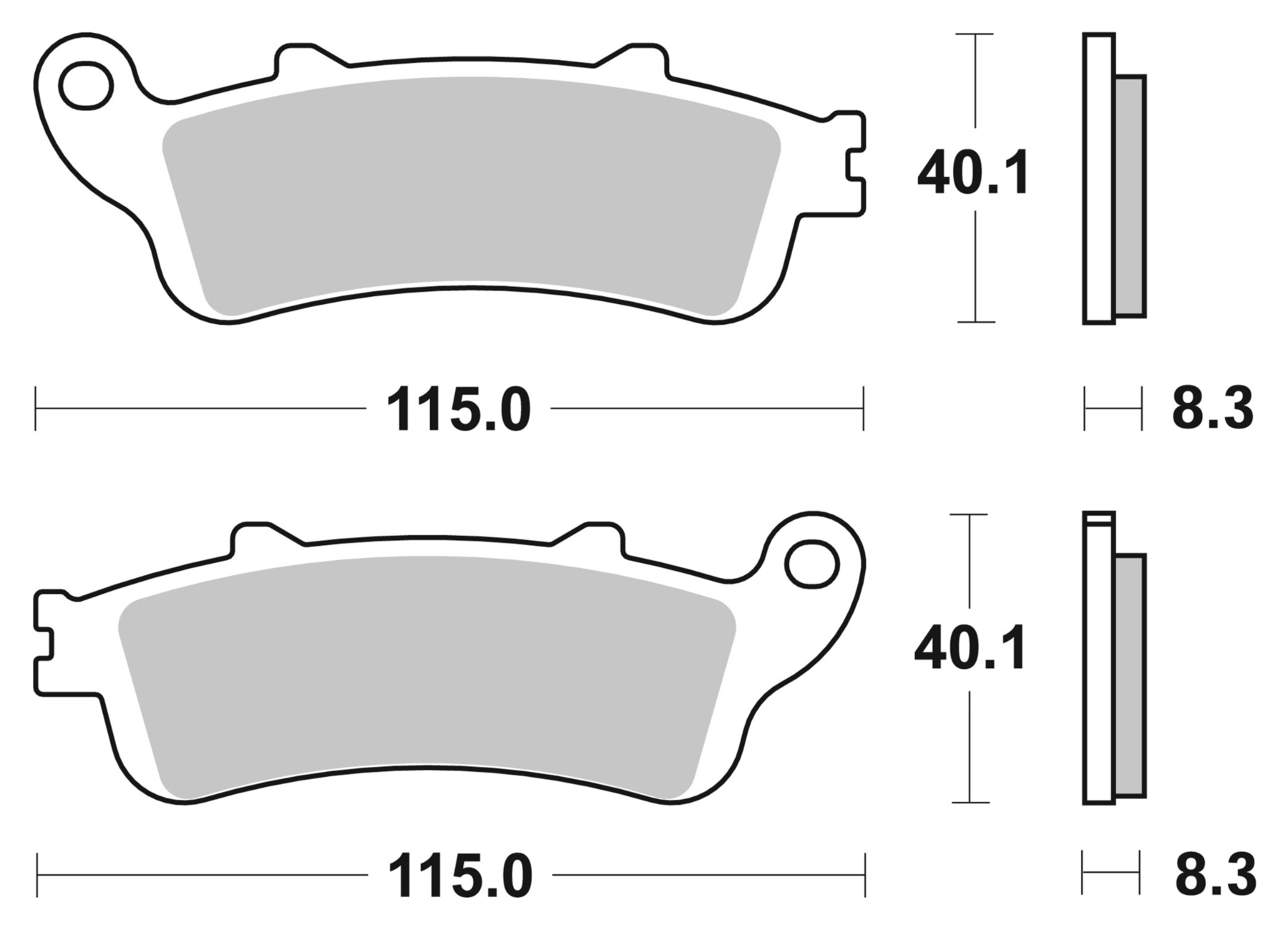 Plaquettes De Frein Metal Fritté