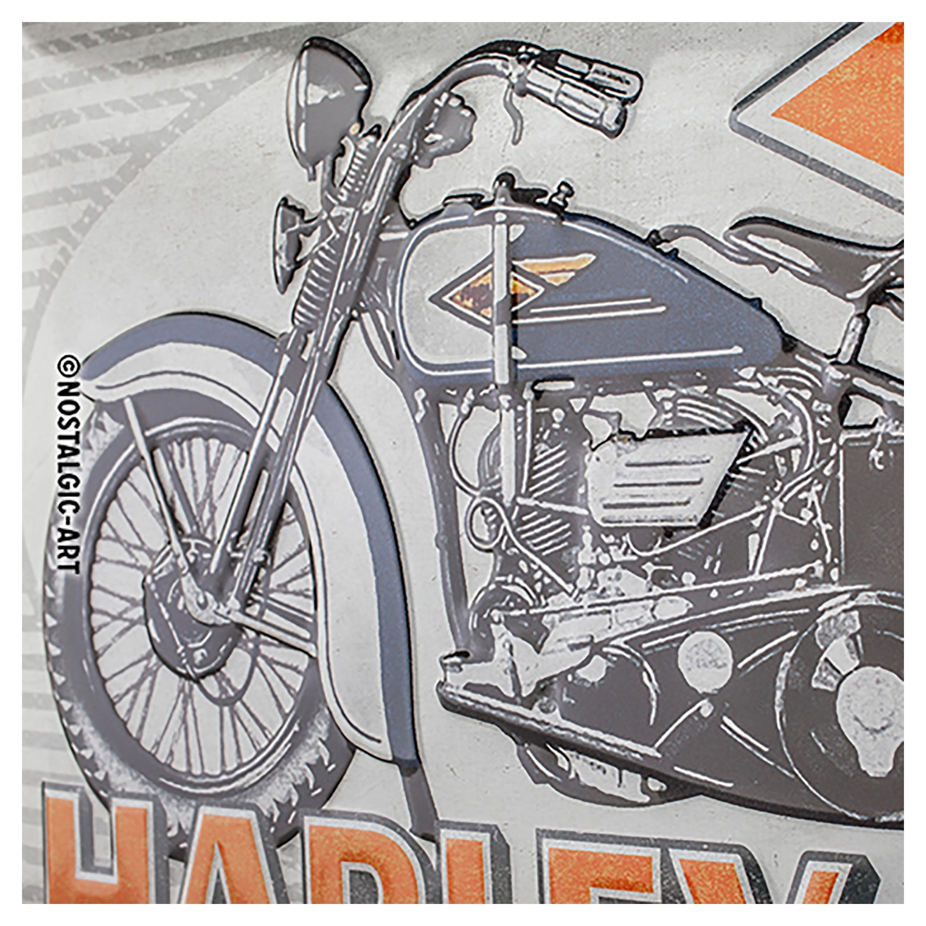 Skylt Harley Davidson *1935* i plåt