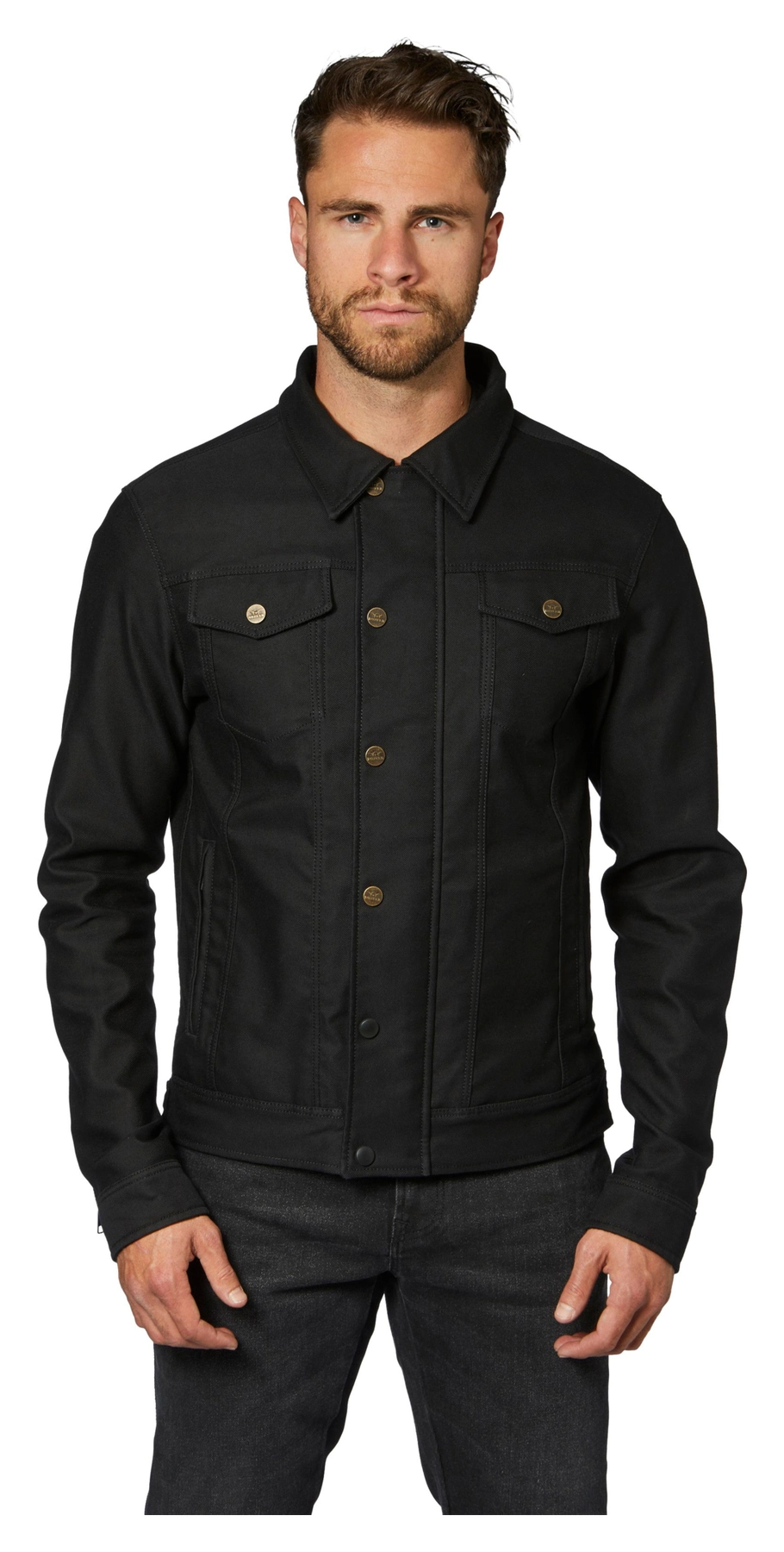 Black Jacket Motorcykel Modell 2023
