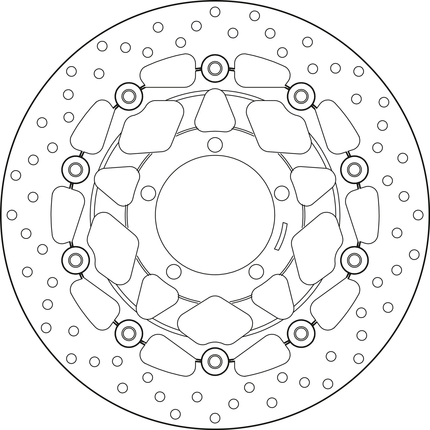 Disques De Frein Flottants