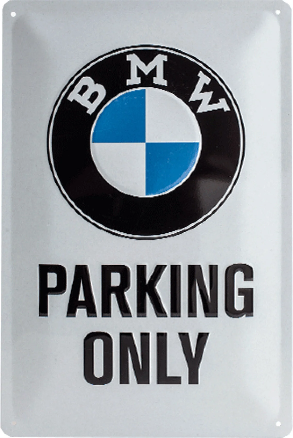 Plåtskylt BMW ”Parking Only”