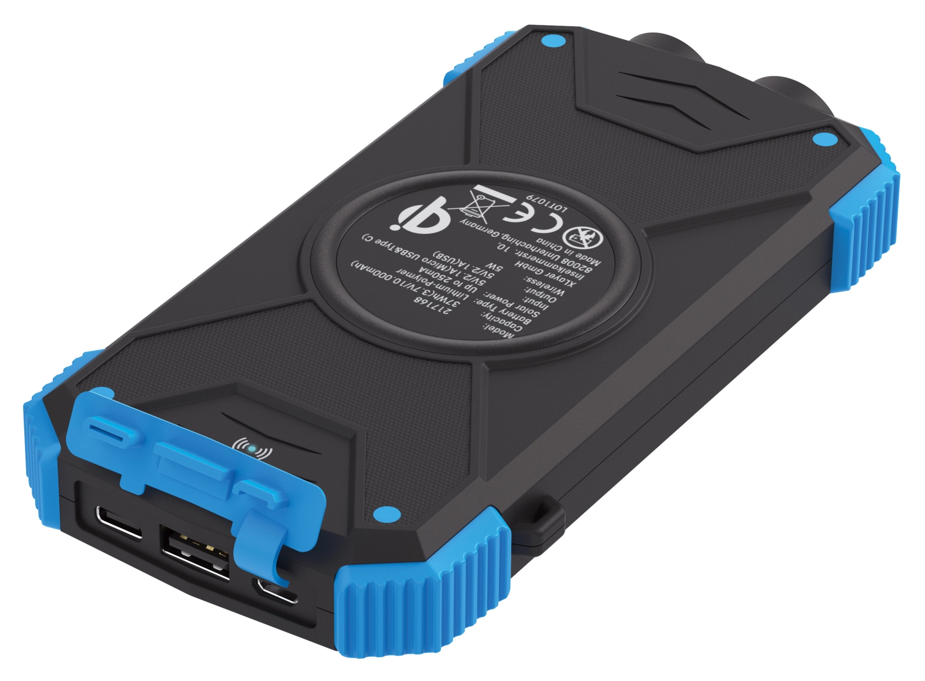 Banq énergie PLUS SolarWireless 10000mAh