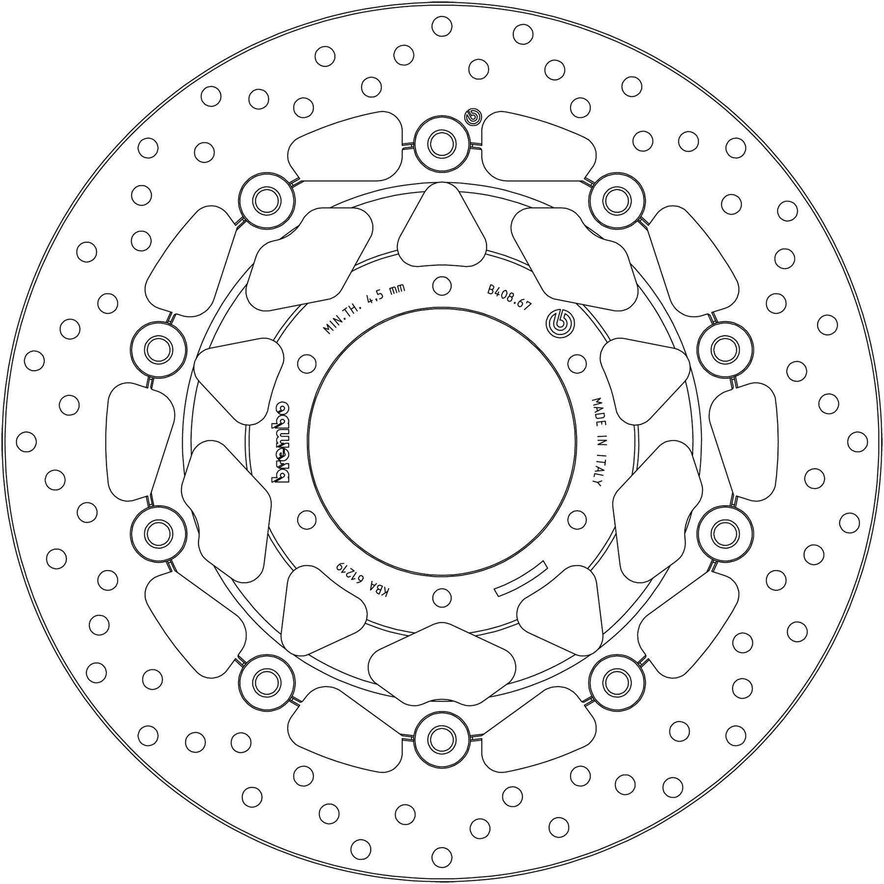 Disques De Frein Flottants