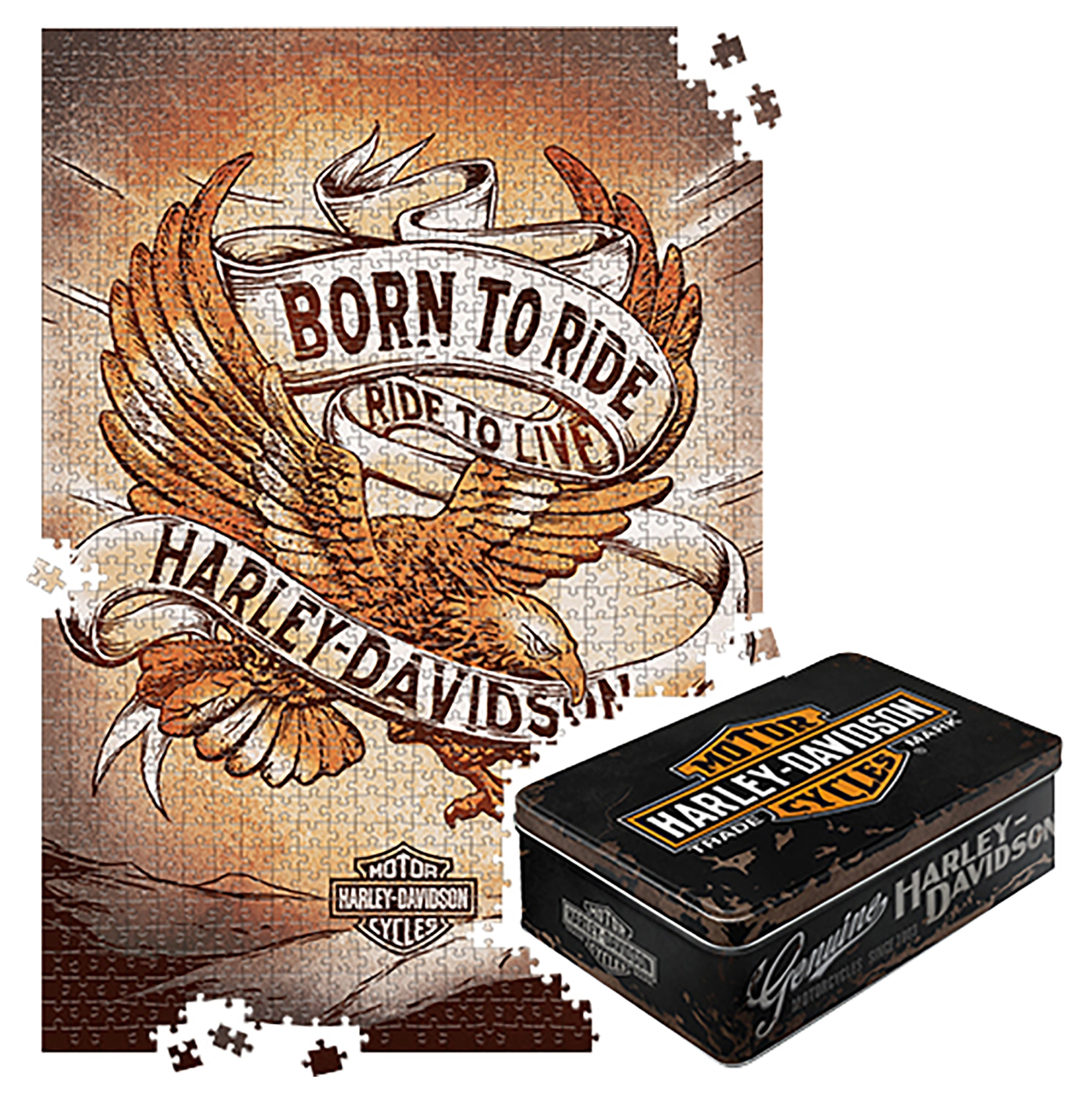 Boîte puzzle Born to Ride