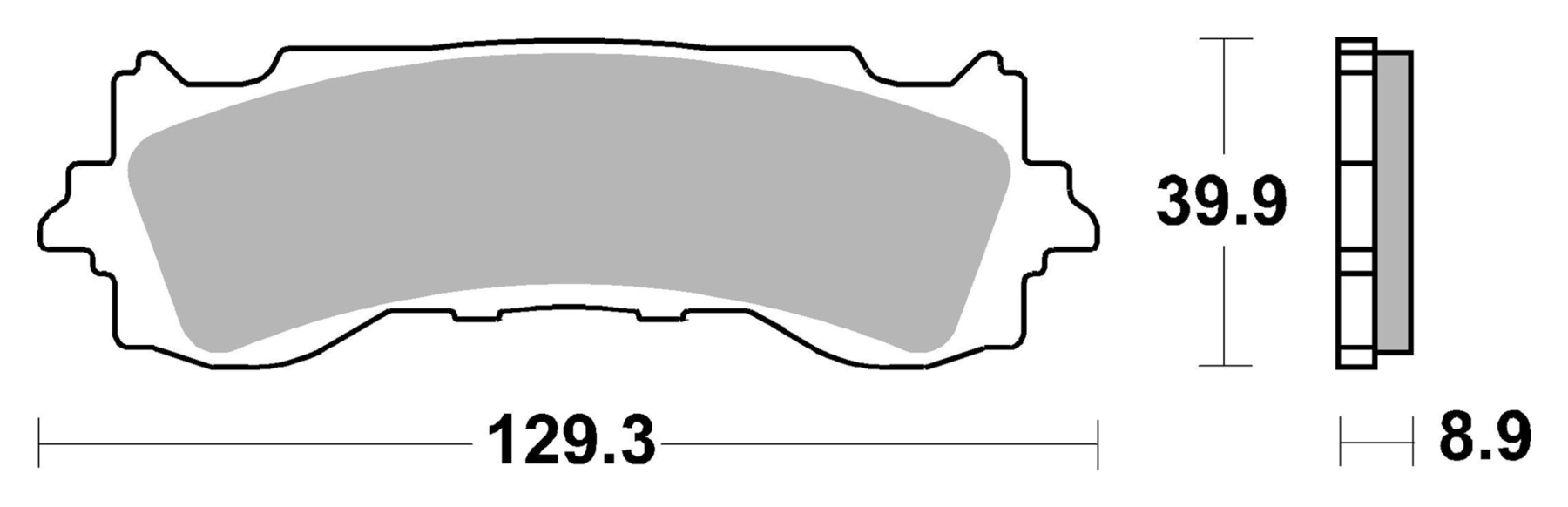 Bremsbeläge Sintermetall