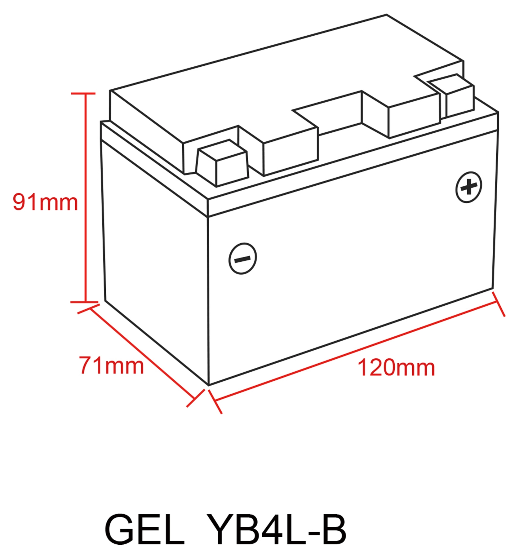 Gel-Batterie