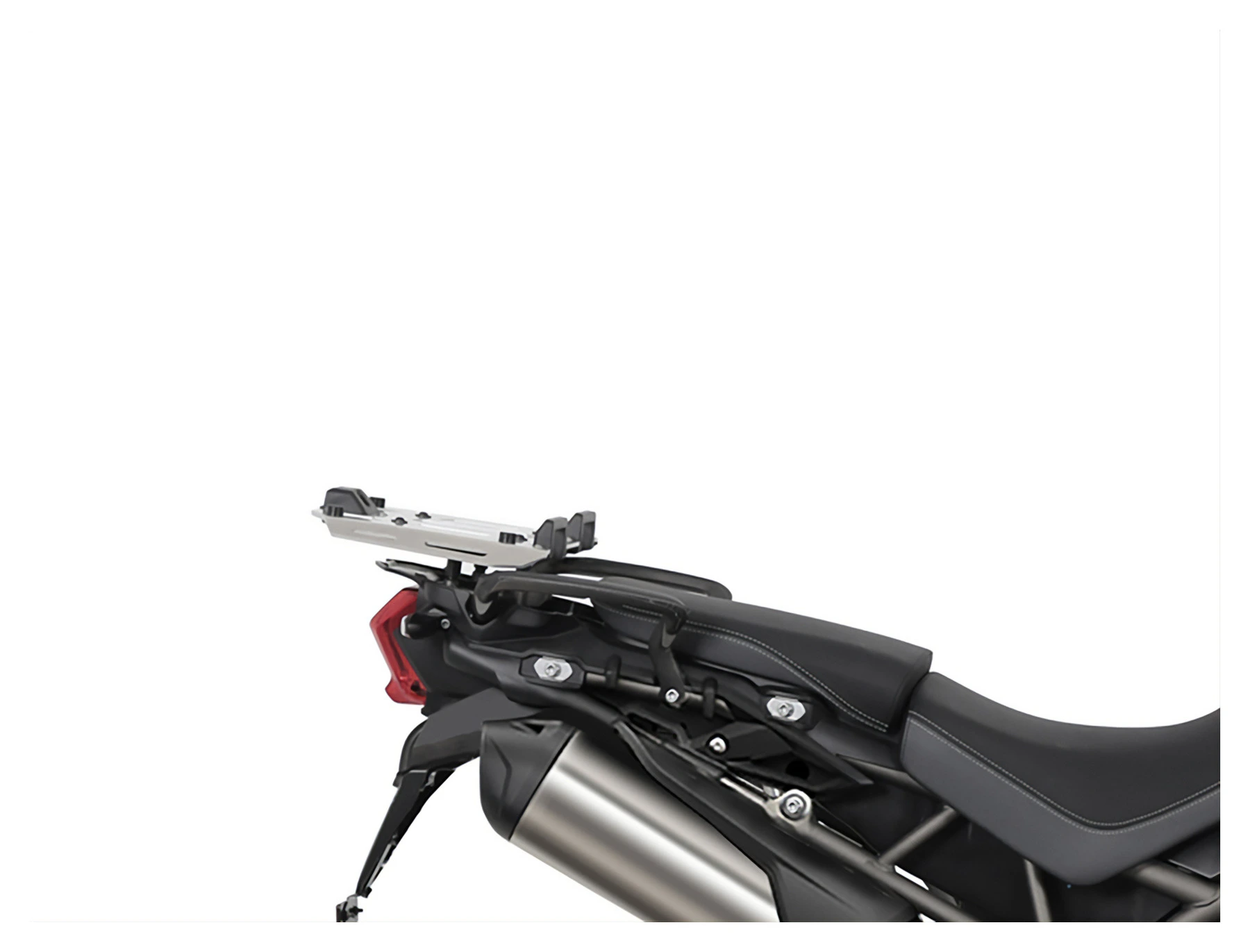 SHAD Top Box Rack Rear Case Carrier Kit For Honda NC750 X (2016-2025) – Black Steel – H0NT75ST
