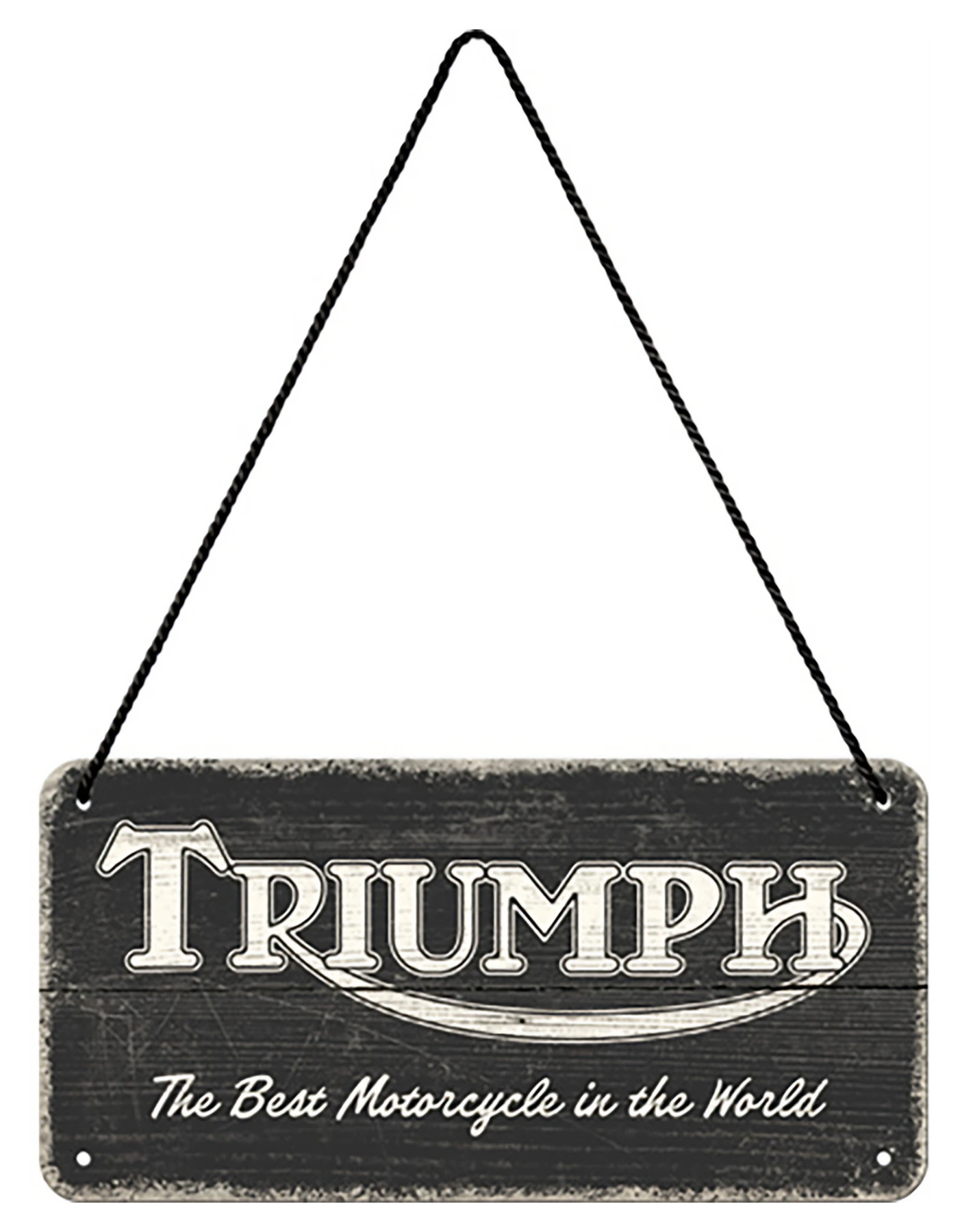 Metalen wandbord Triumph